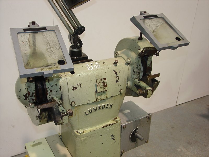 Lumsden Double Ended Pedestal Grinder