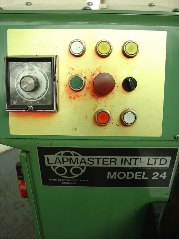 Lapmaster Model 24 Horizontal Lapping Machine