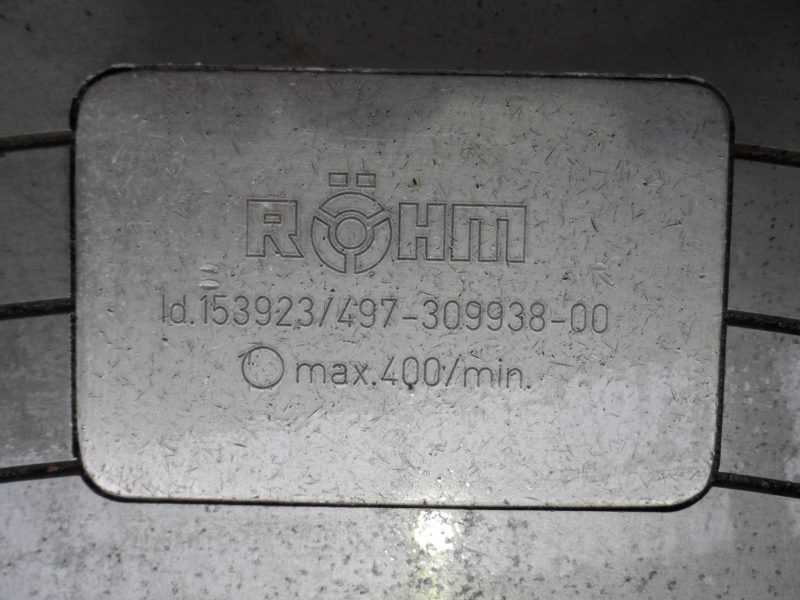 Rohm Independent 4-Jaw Chuck