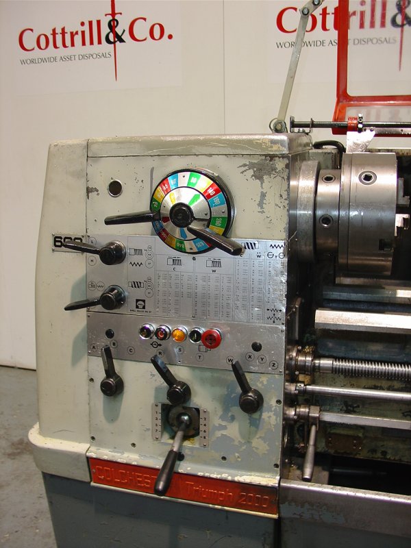 Colchester Triumph 2000 Gap Bed Centre Lathe