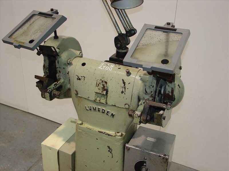 Lumsden Double Ended Pedestal Grinder