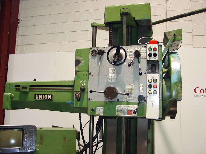 Union BFT 80/2 Horizontal Boring, Facing & Milling Machine