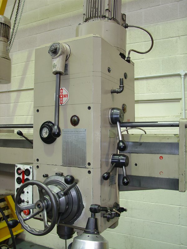 Bowes Heckert 4ft 6in Radial Arm Drill