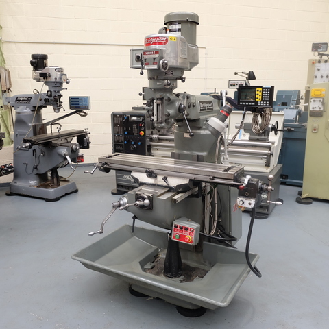Bridgeport Type BR2J2: Varispeed Turret Milling Machine
