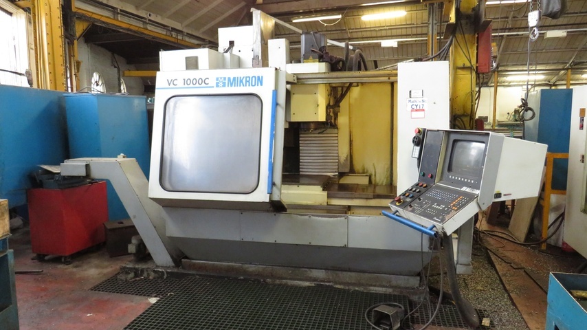 Mikron VC1000C Vertical Machining Centre
