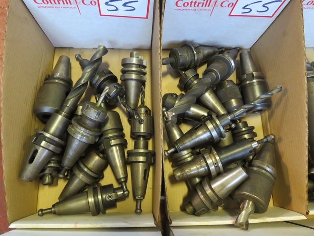 (2) Boxes of BT40 Tooling