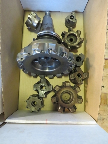 CAT 50 Tooling with Segment Cutters