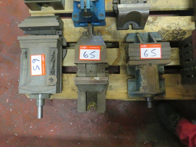 (2) 6'' Machine Vices and (2) 8'' Machine Vices