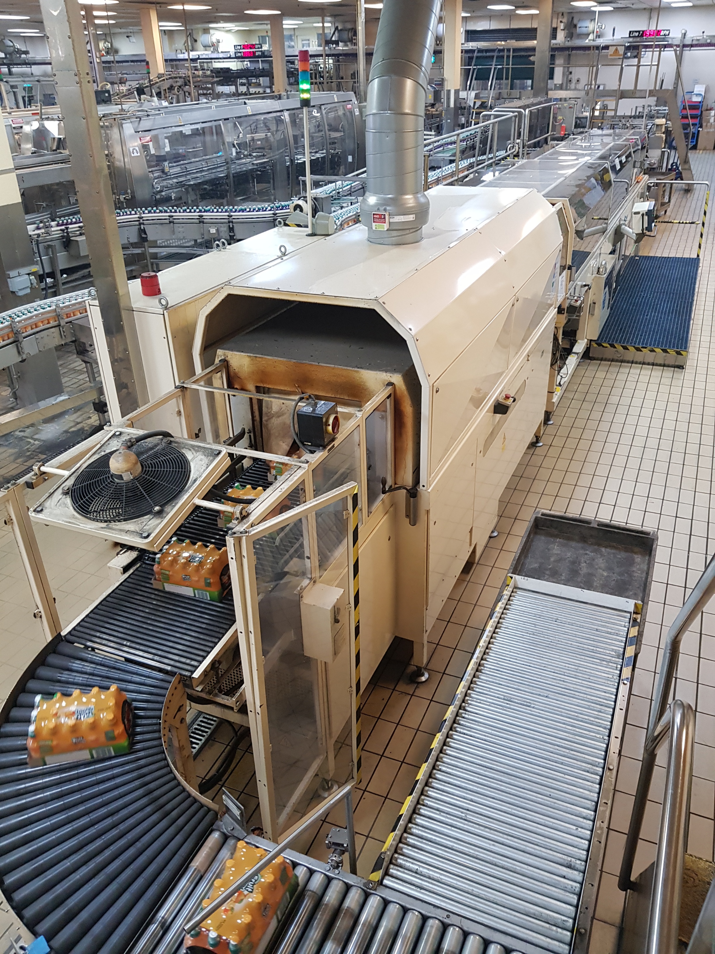 ZVT Tray Packer/Shrink Tunnel