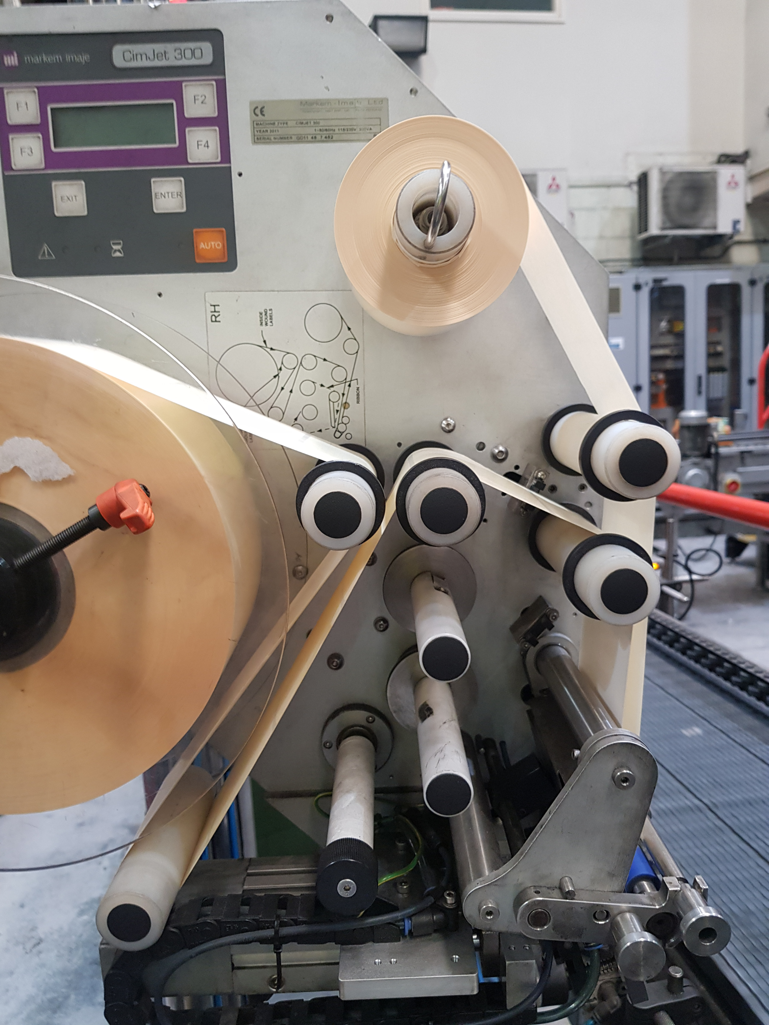 Markem Cimjet Series 300 Markem Labeller