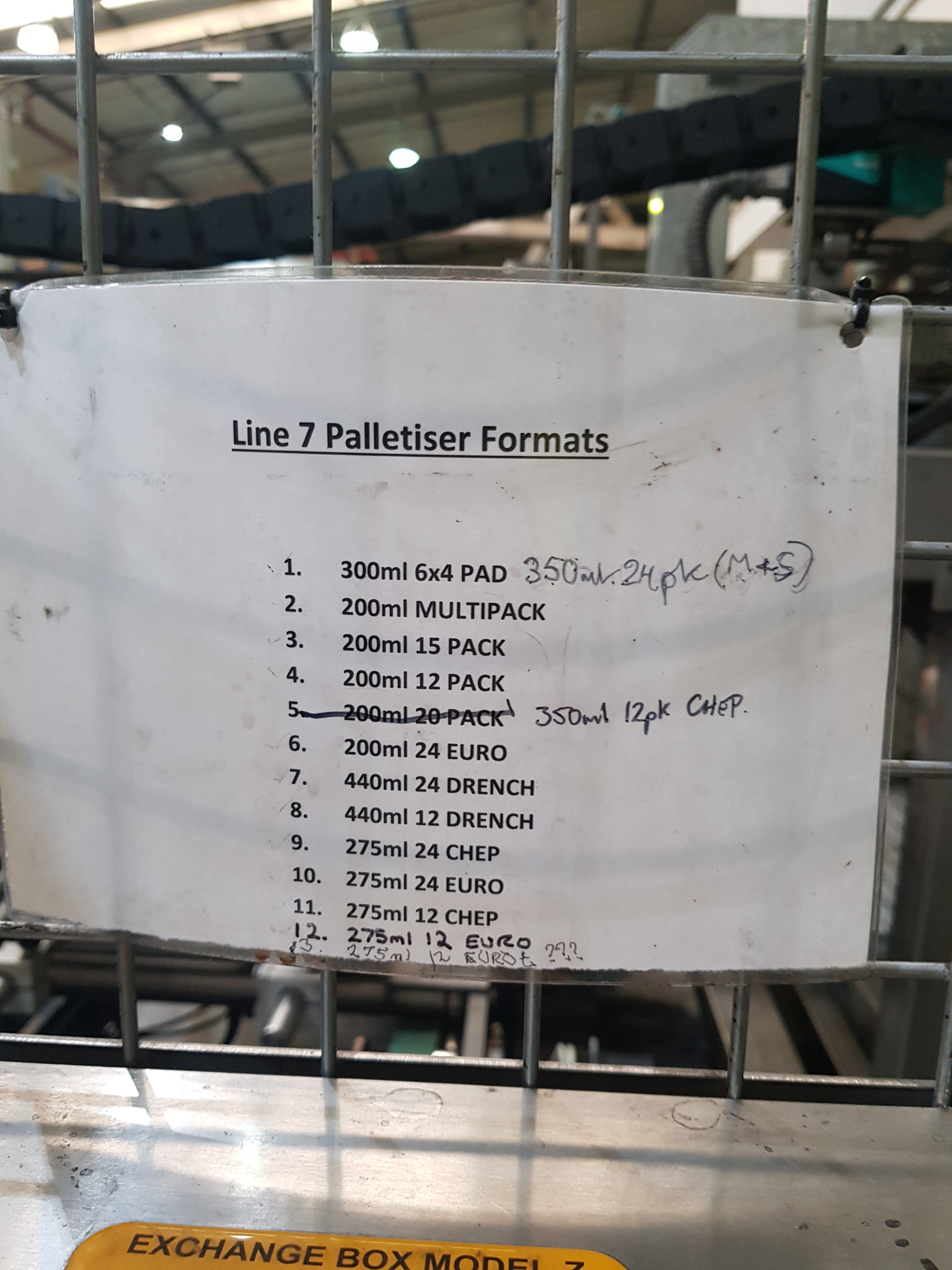 Palmaster Palletiser