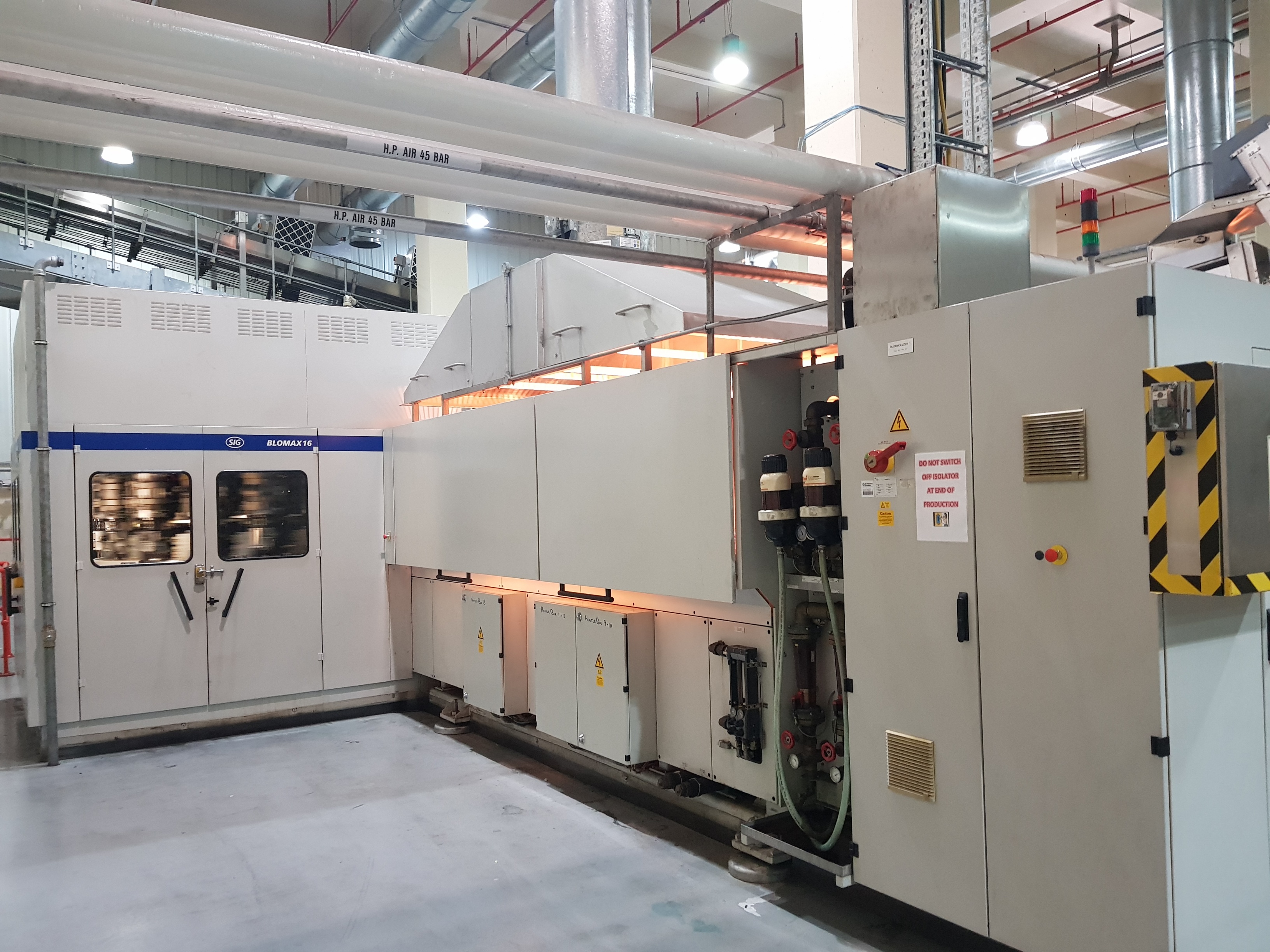 SIG Blowmax-16 PET Blow Moulder