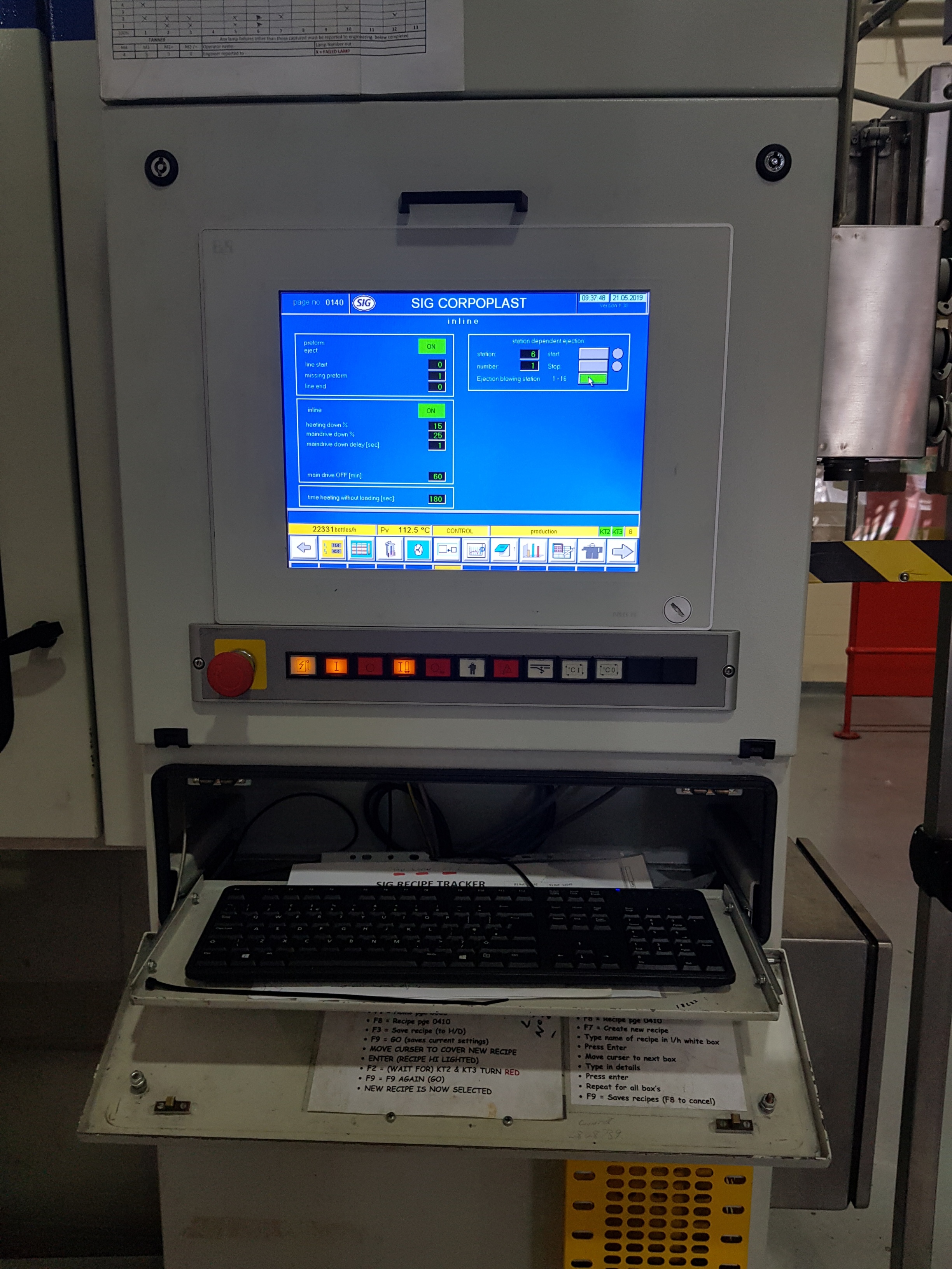 SIG Blowmax-16 PET Blow Moulder