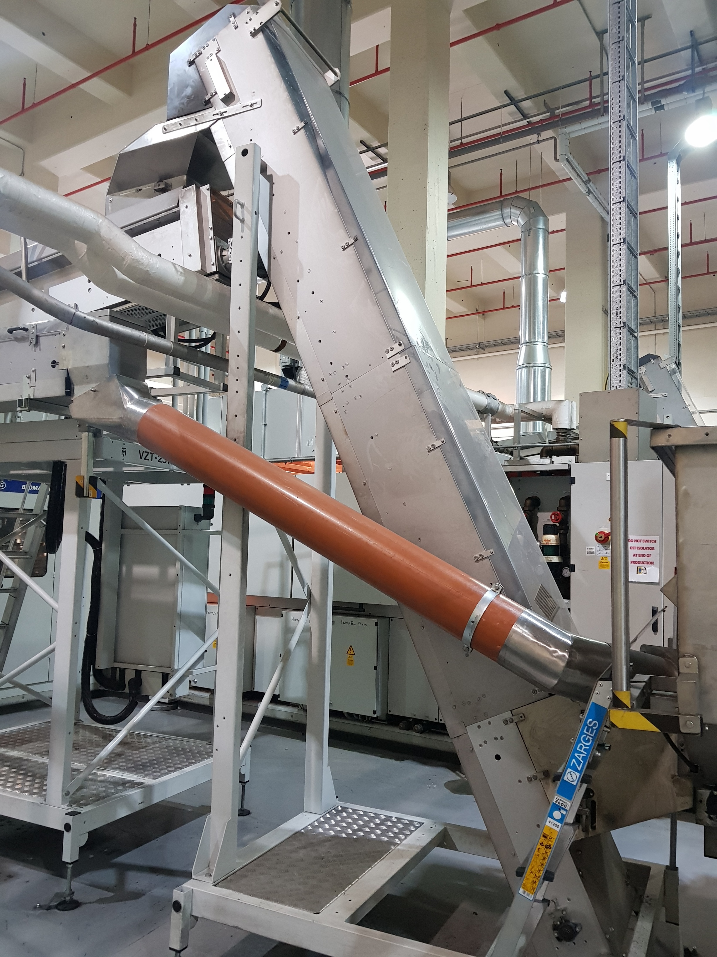 PET bottle blow moulding, filling and packing line (Line 12) Comprising lots 110 to 125