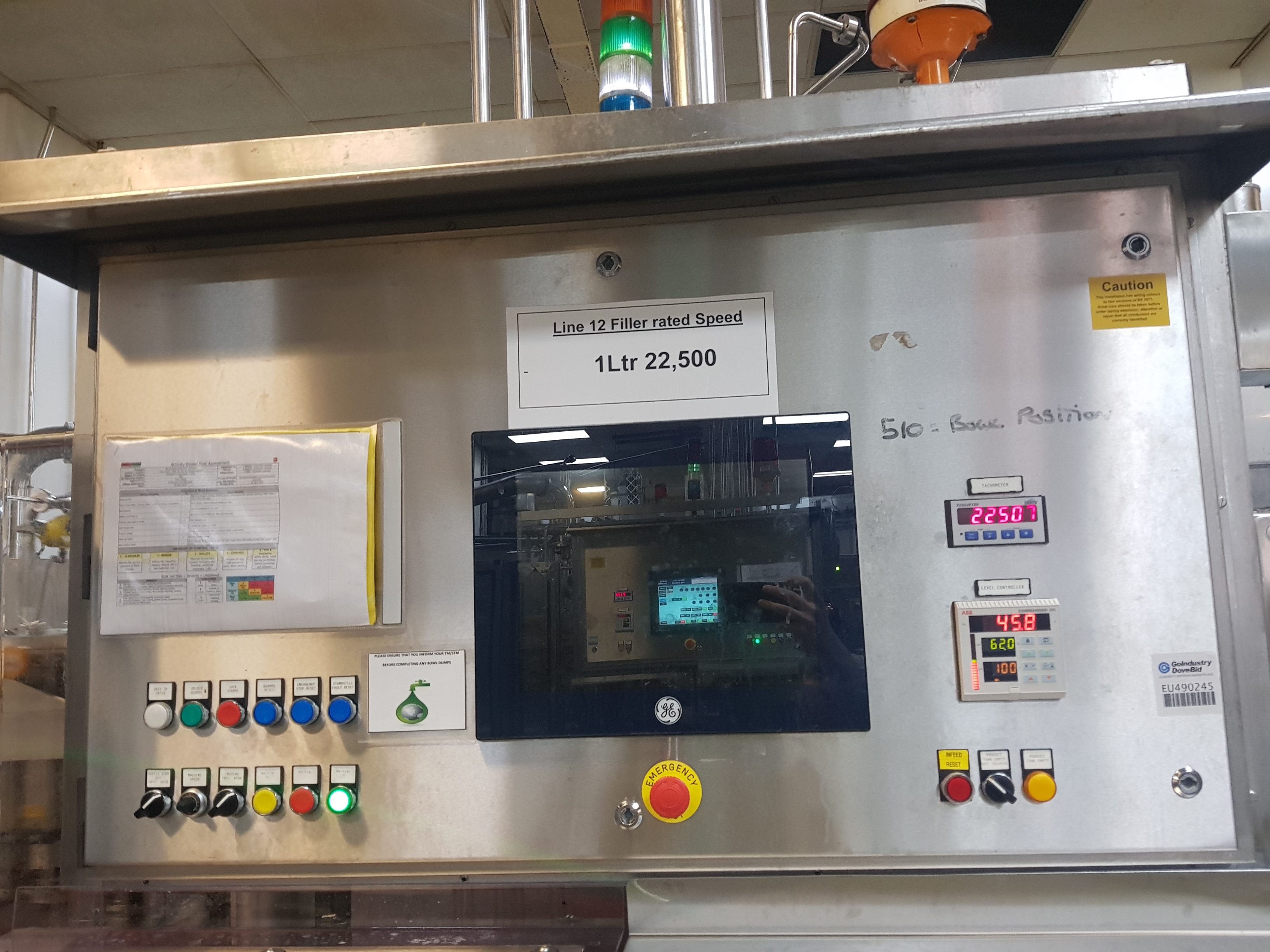 KRONES Volumetric 100 Valve Filler