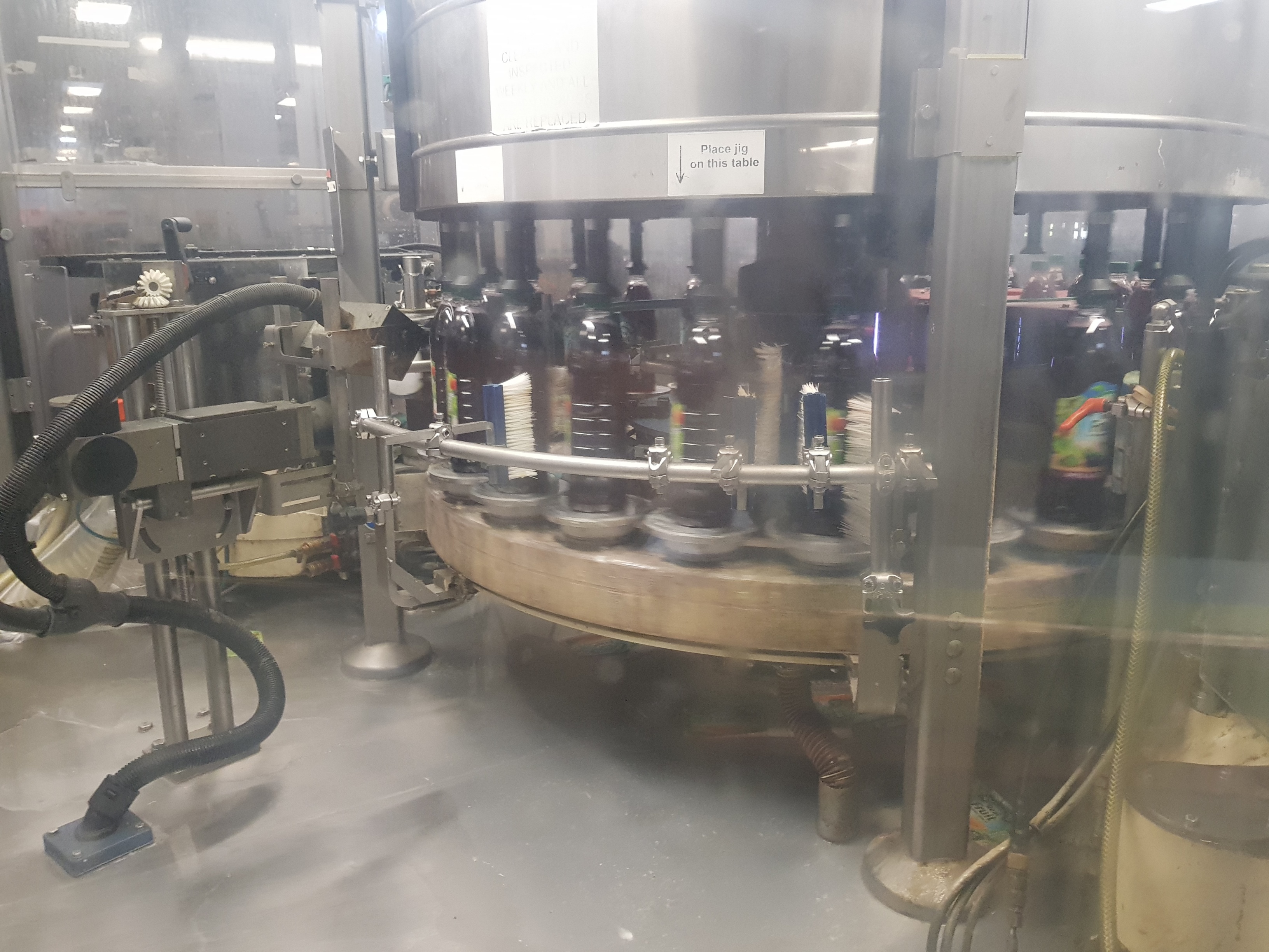 PET bottle blow moulding, filling and packing line (Line 12) Comprising lots 110 to 125