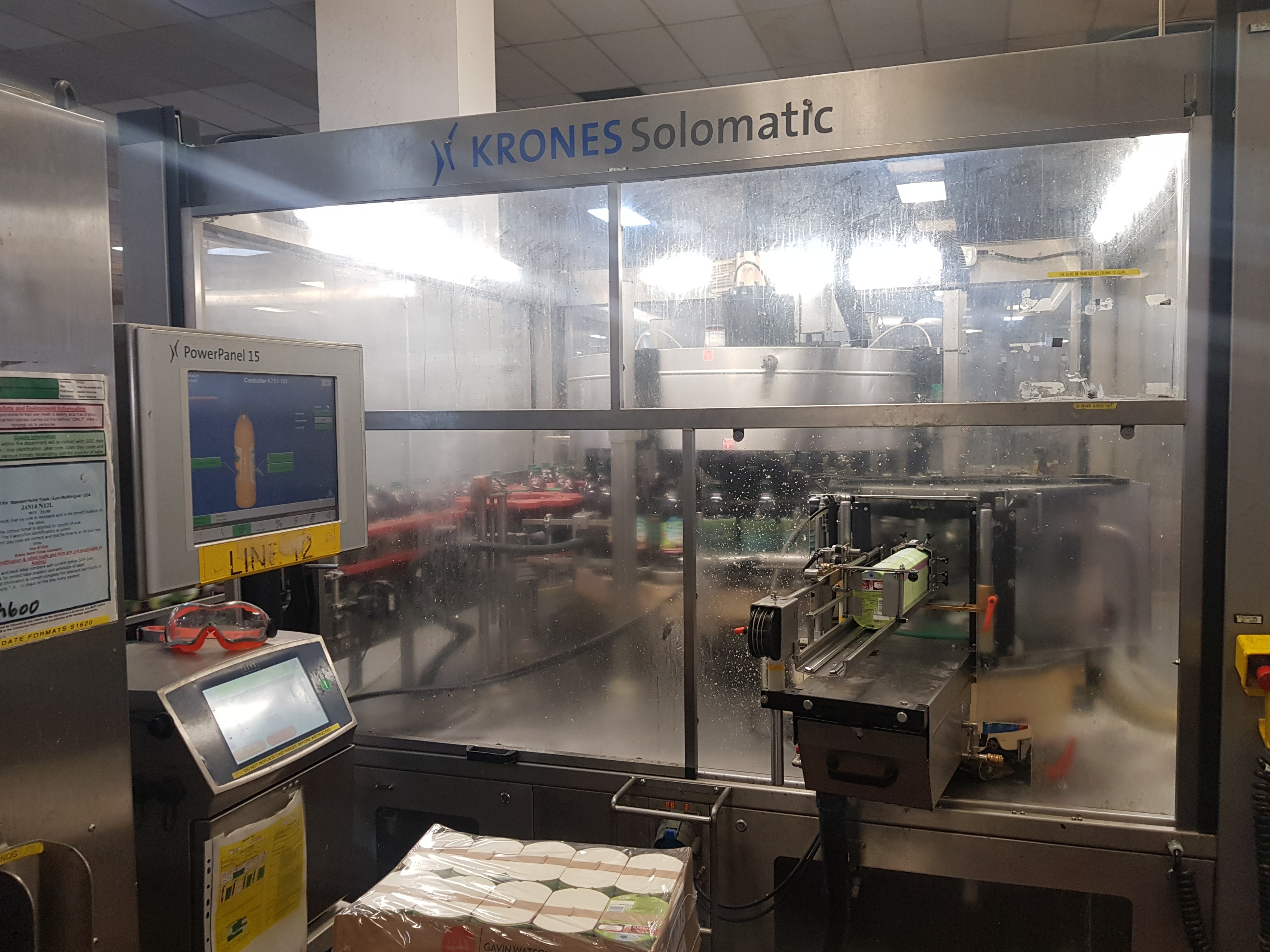 Krones Solomatic  Twin Labeller