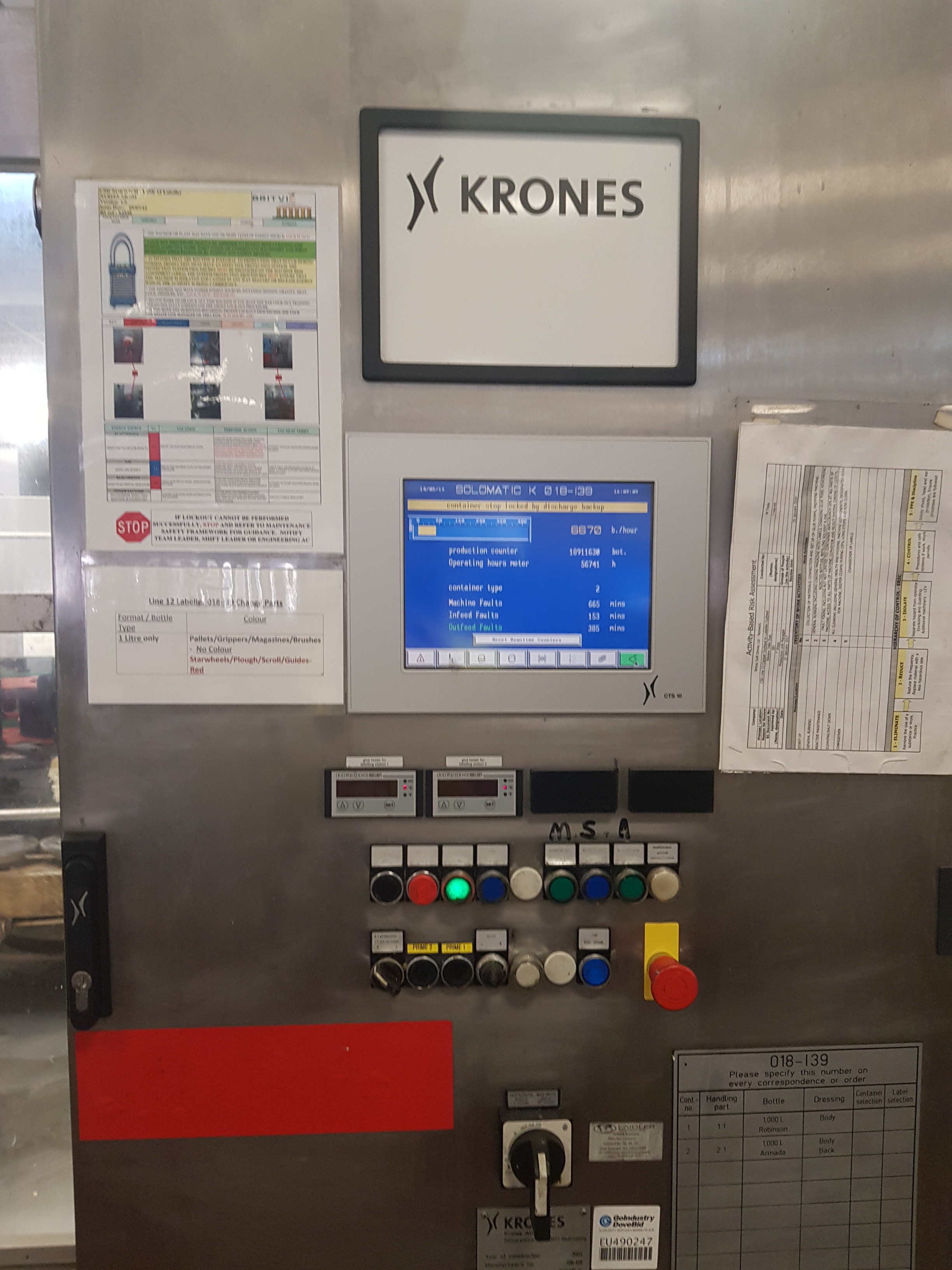 Krones Solomatic  Twin Labeller
