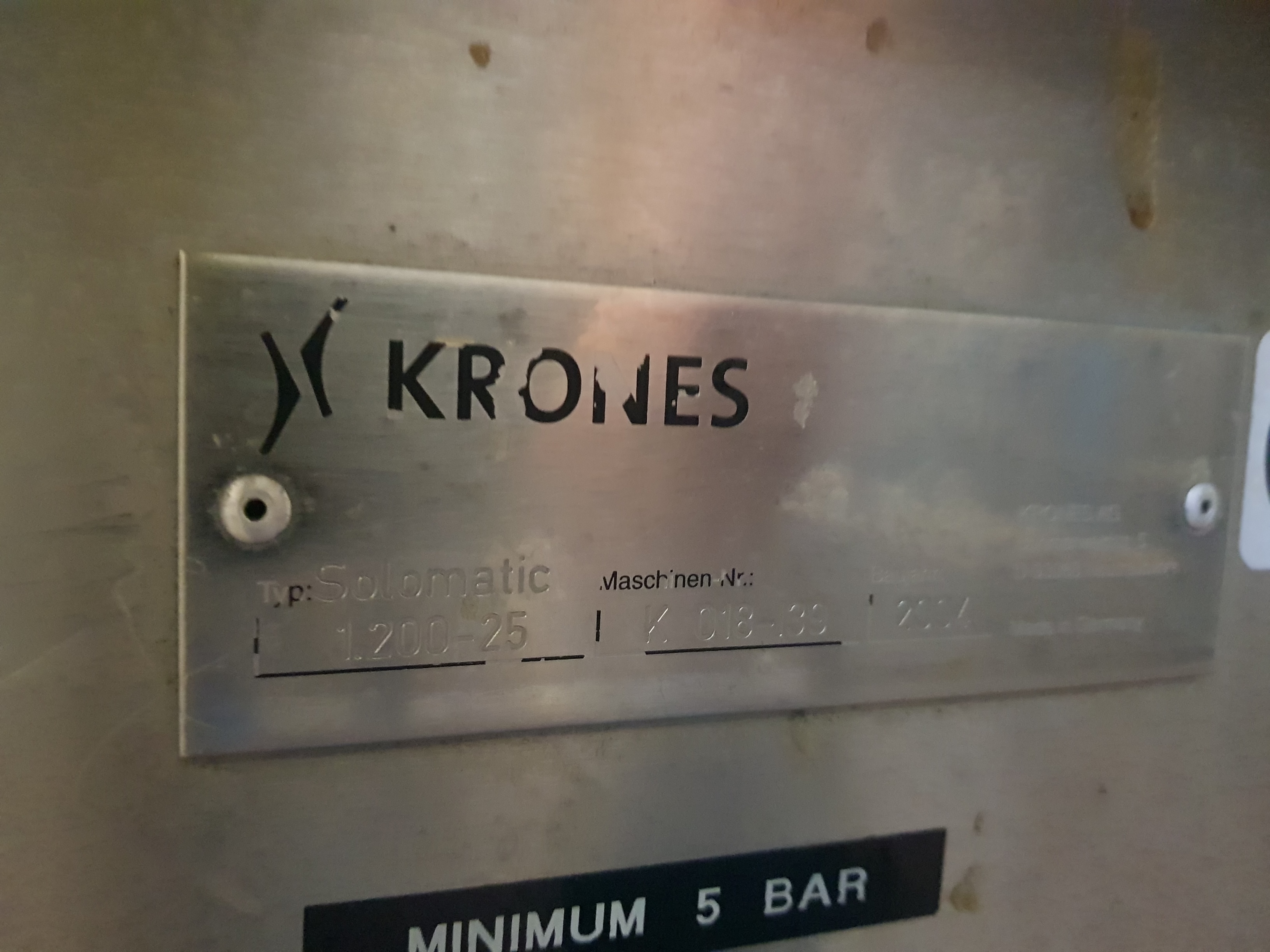 Krones Solomatic  Twin Labeller
