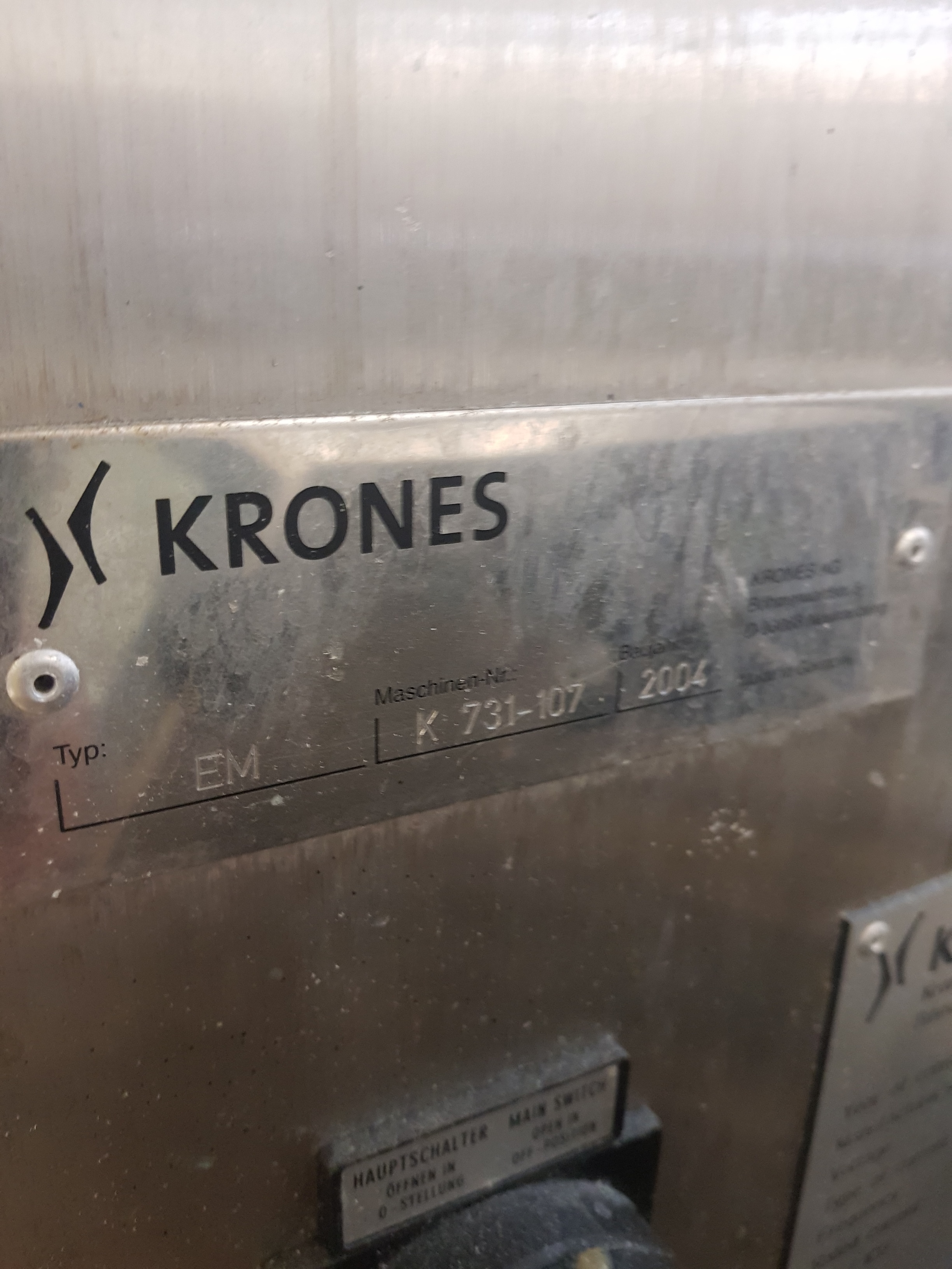 Krones Checkmat Inspection System