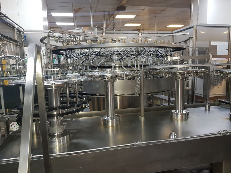 GEA Procomac Fillstar 80-Head Volumetric Filler and Rinser