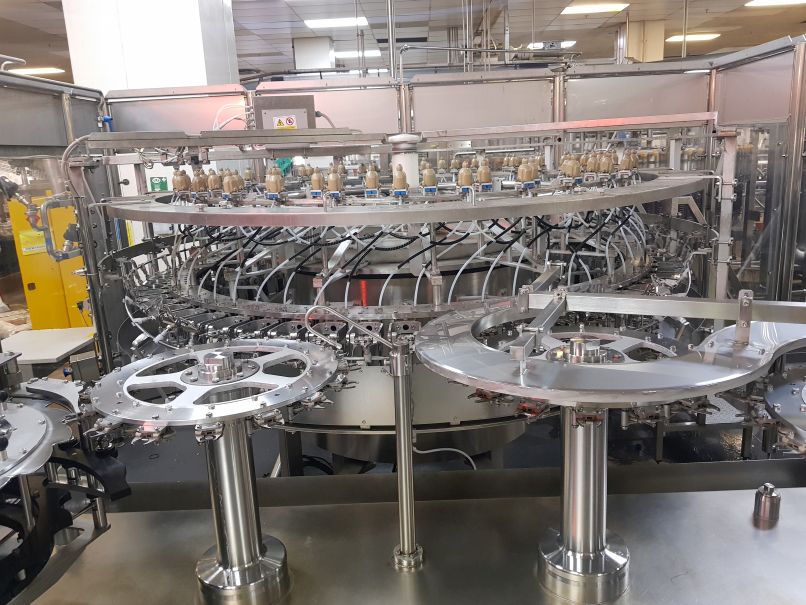 GEA Procomac Fillstar 80-Head Volumetric Filler and Rinser