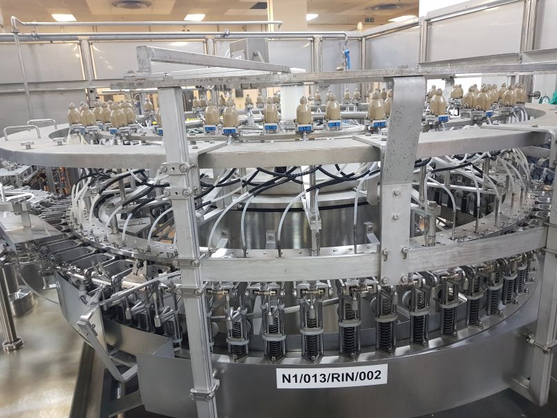 GEA Procomac Fillstar 80-Head Volumetric Filler and Rinser