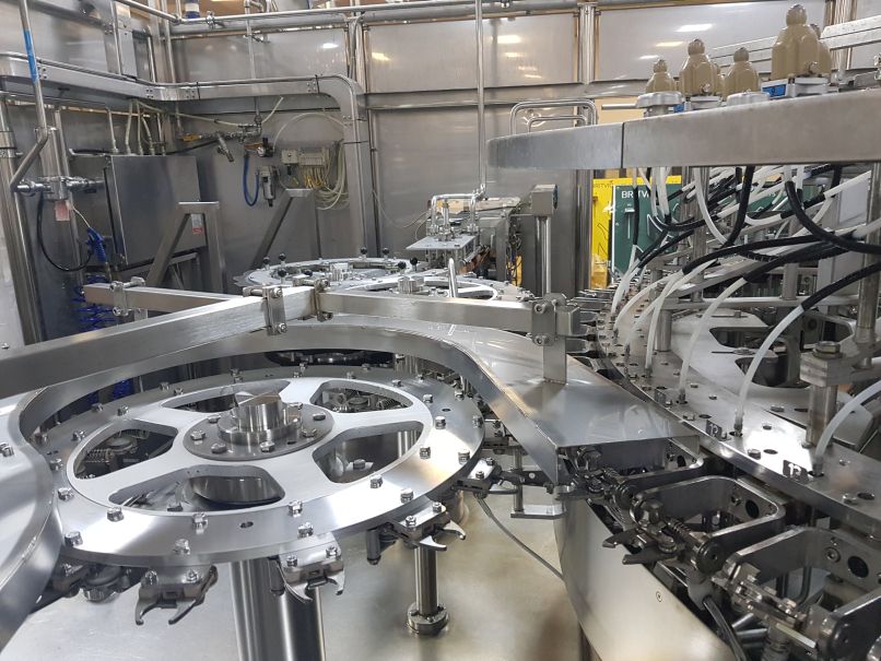 GEA Procomac Fillstar 80-Head Volumetric Filler and Rinser