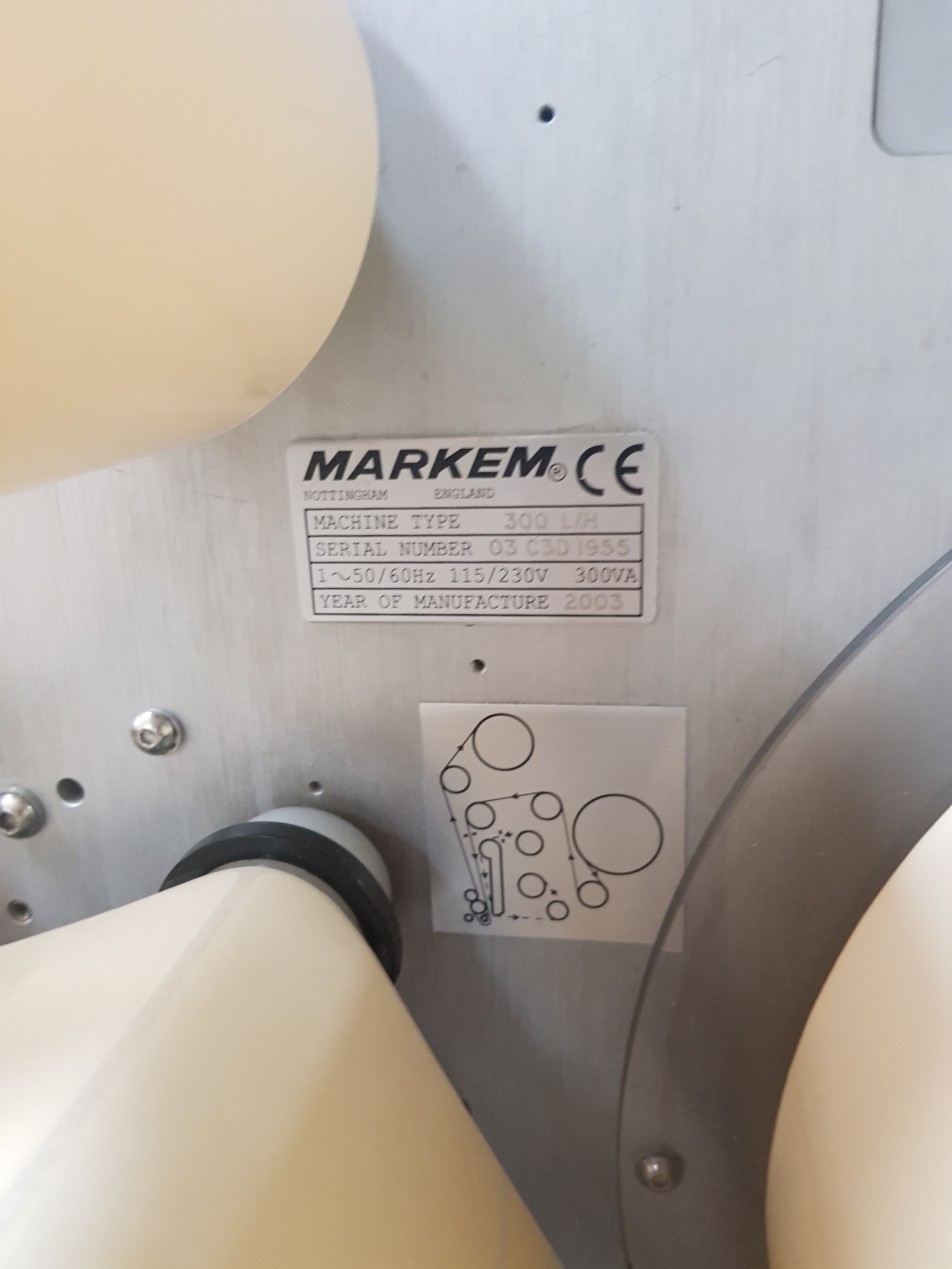 Markem Cimjet Series 300 Labeller