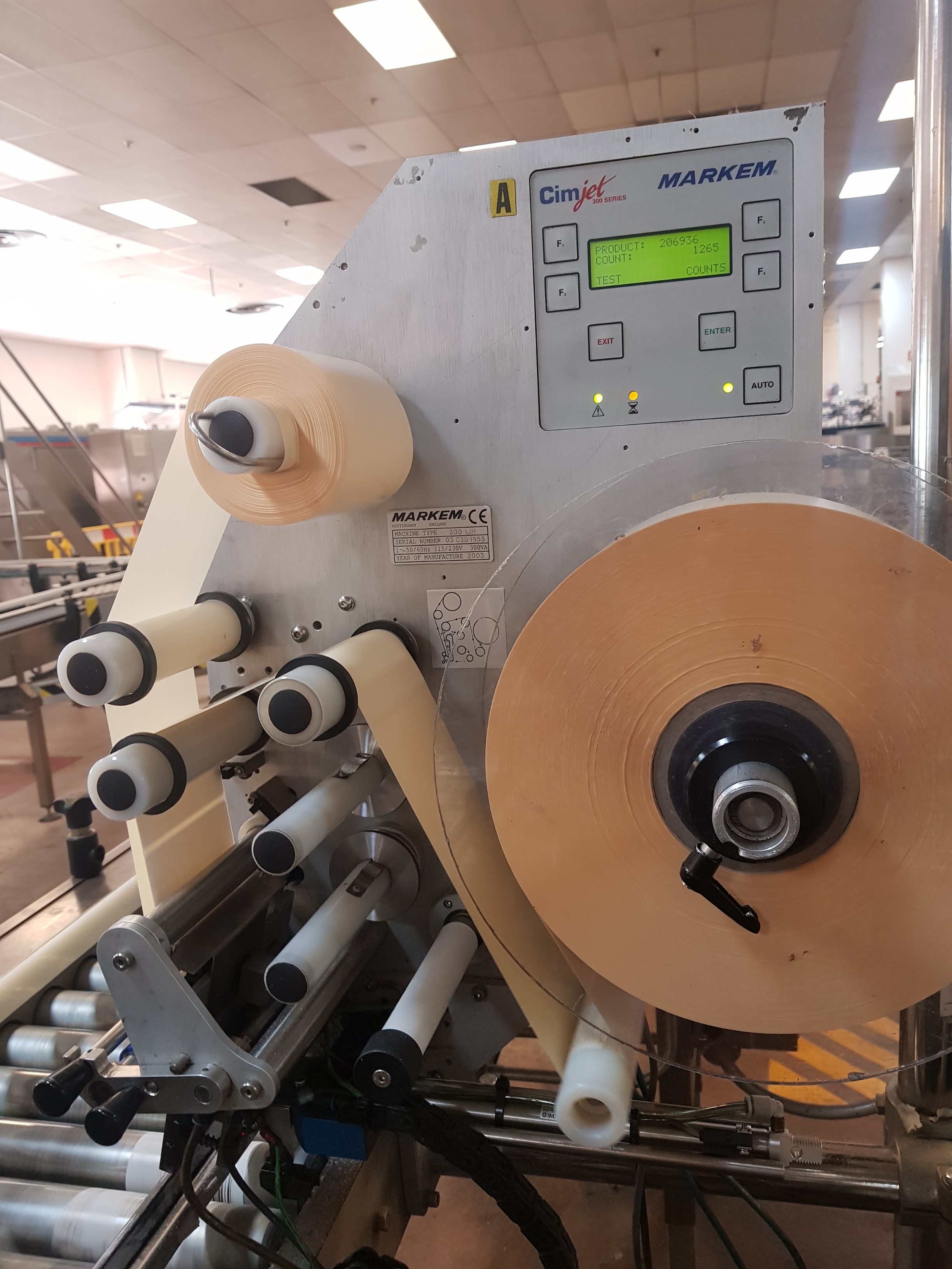 PET bottle blow moulding, filling and packing line (Line 12) Comprising lots 110 to 125