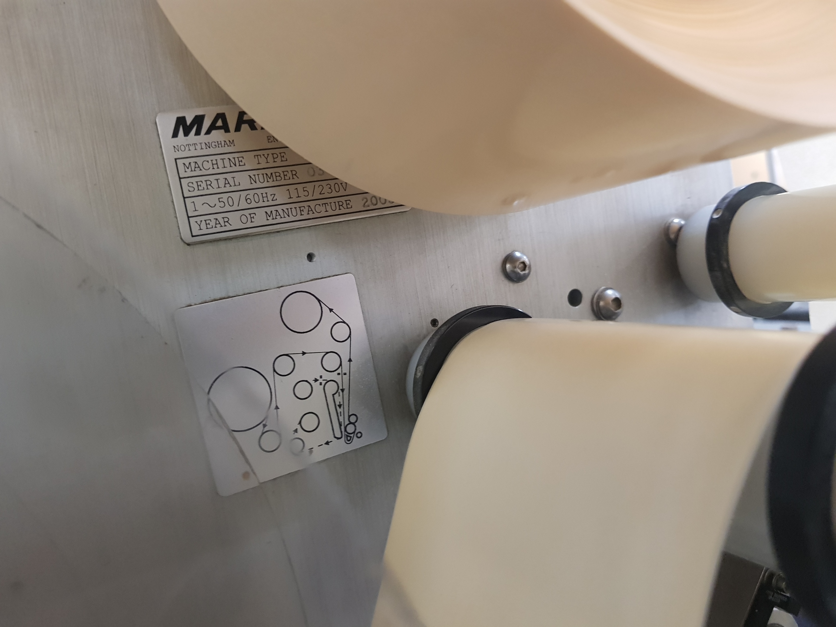 Markem Cimjet Series 300 Labeller