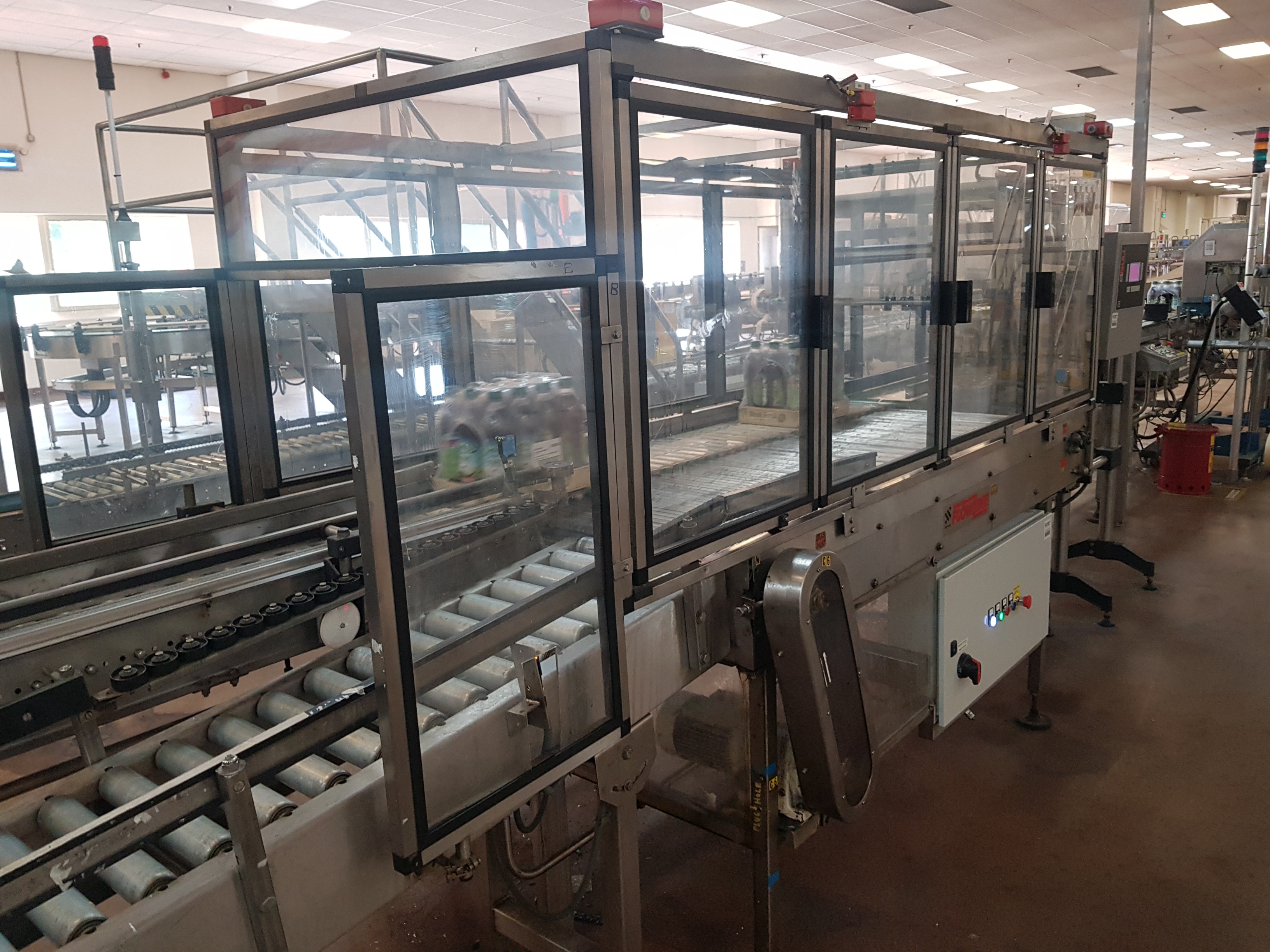 PET bottle blow moulding, filling and packing line (Line 12) Comprising lots 110 to 125