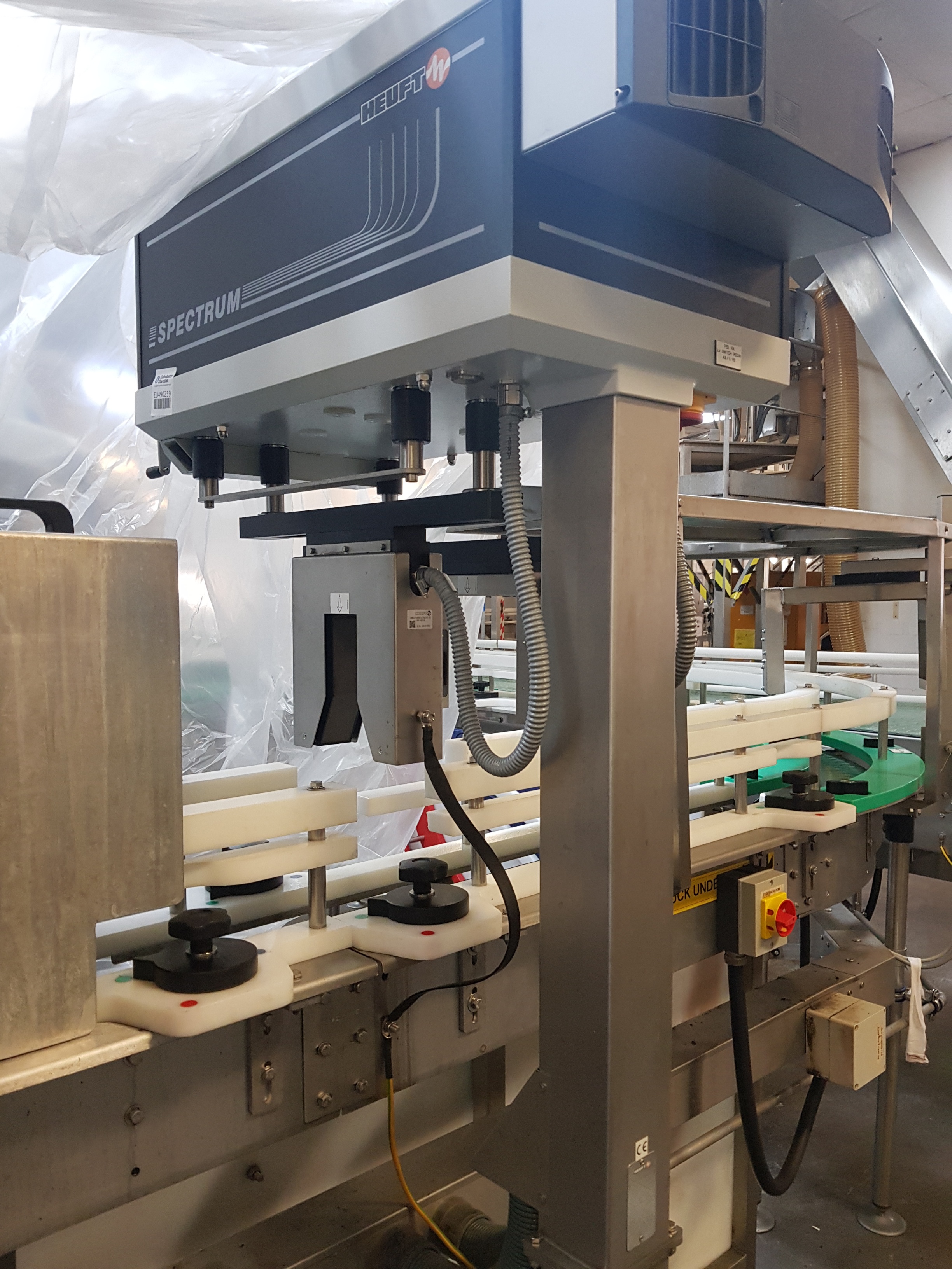 Heuft HBBVXTXX Spectrum TX Bottle Inspection System