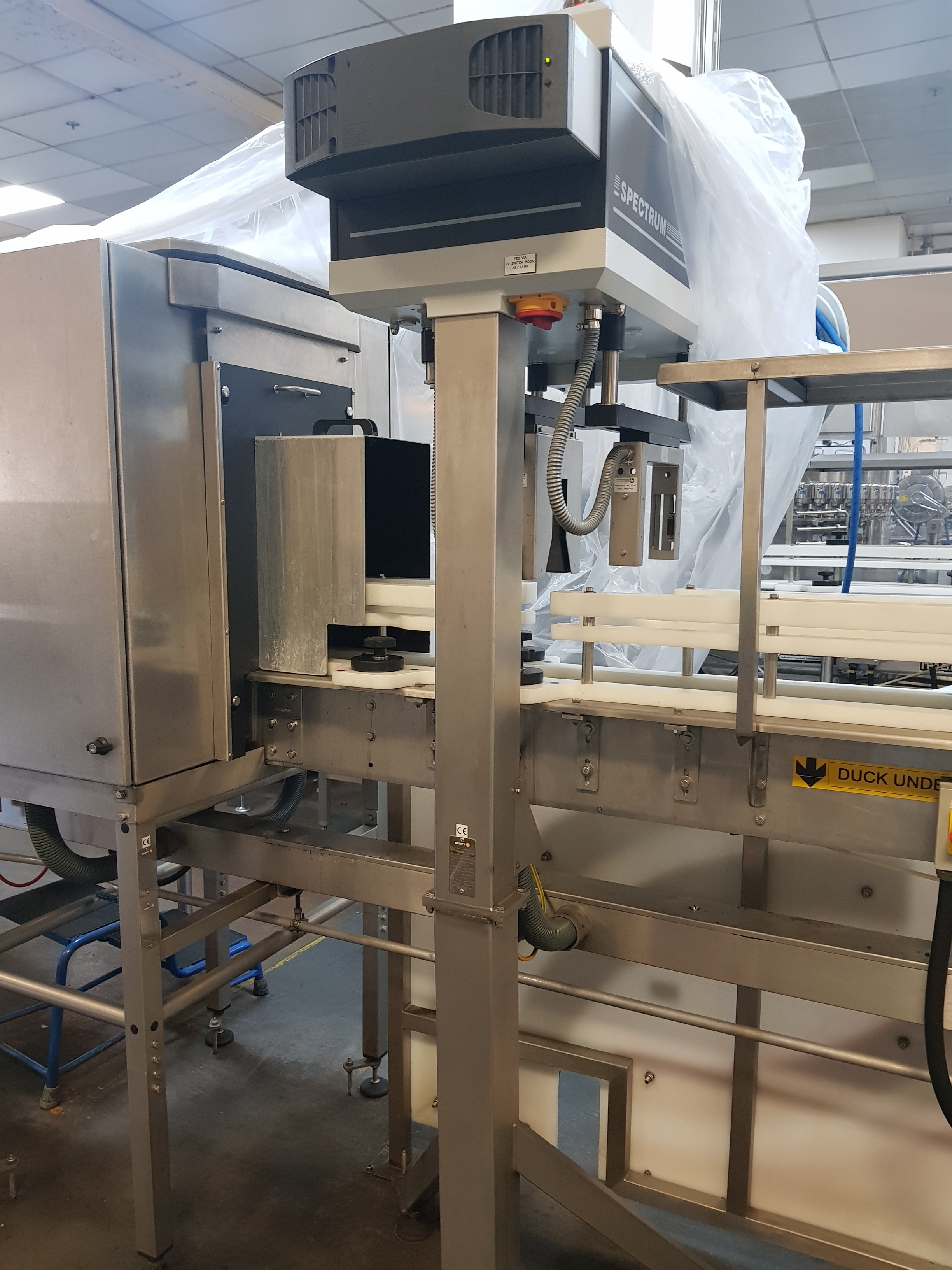 Heuft HBBVXTXX Spectrum TX Bottle Inspection System