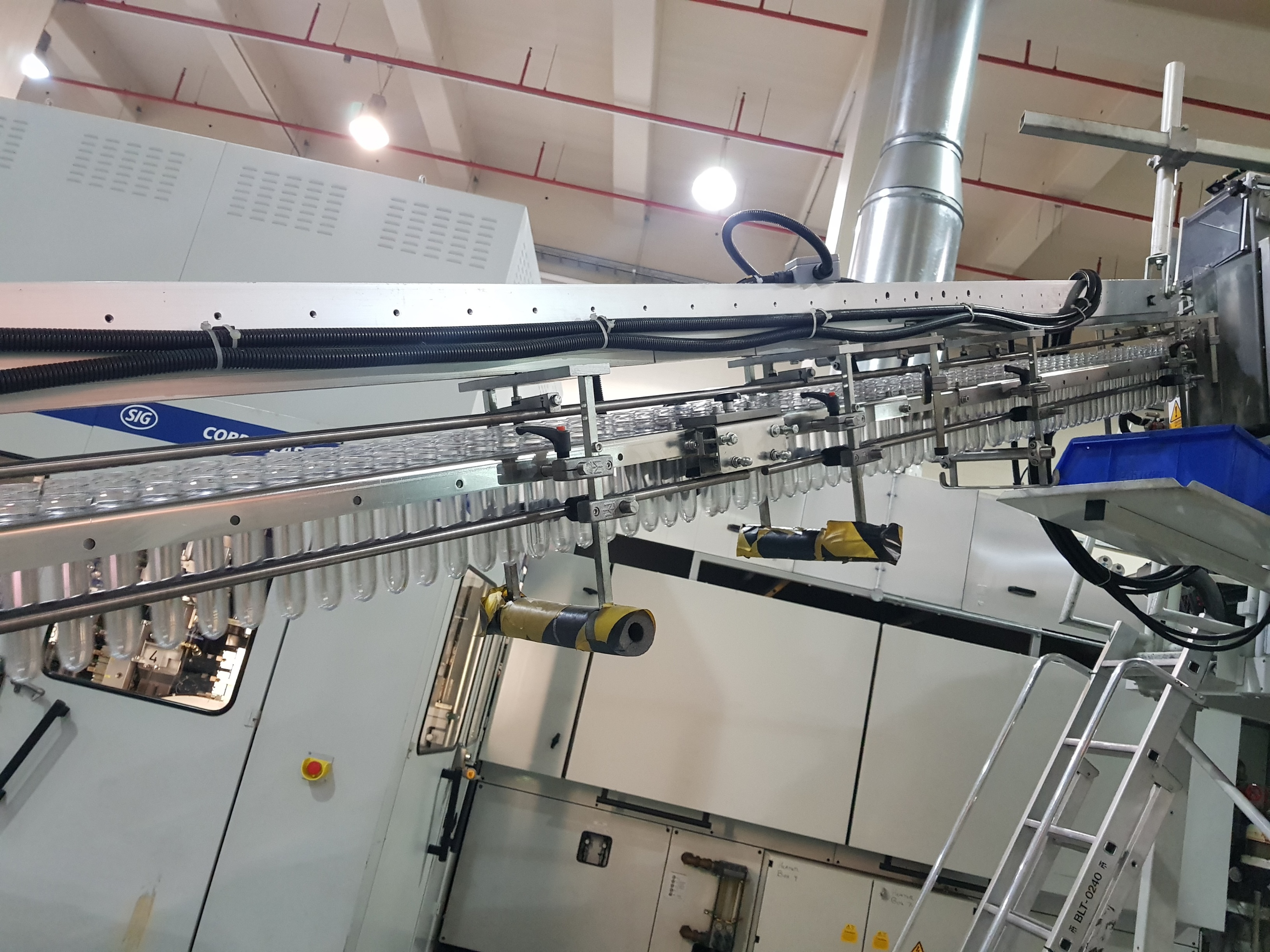 PET bottle blow moulding, filling and packing line (Line 14), Comprising lots 127 to 141