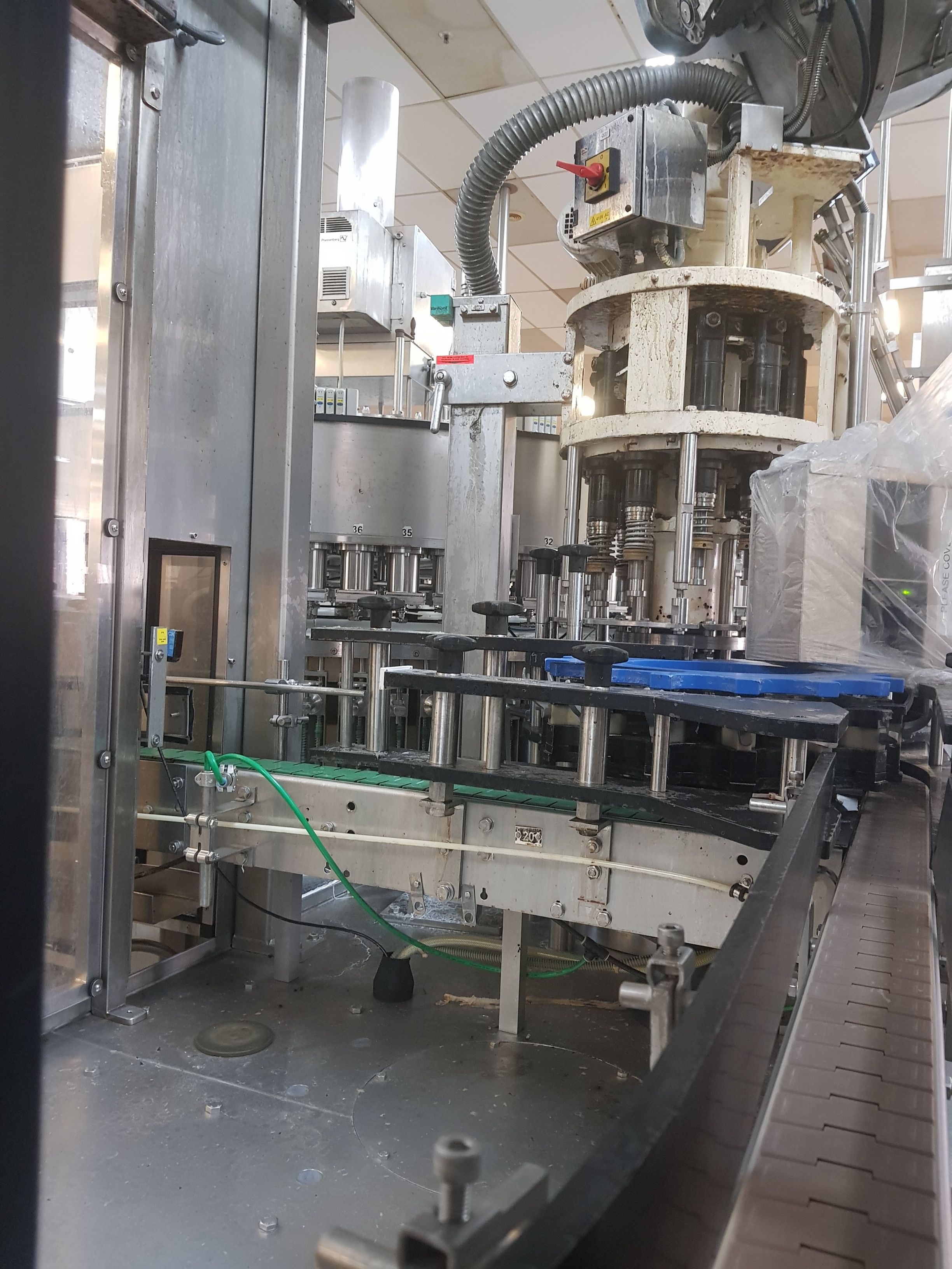 PET bottle blow moulding, filling and packing line (Line 14), Comprising lots 127 to 141