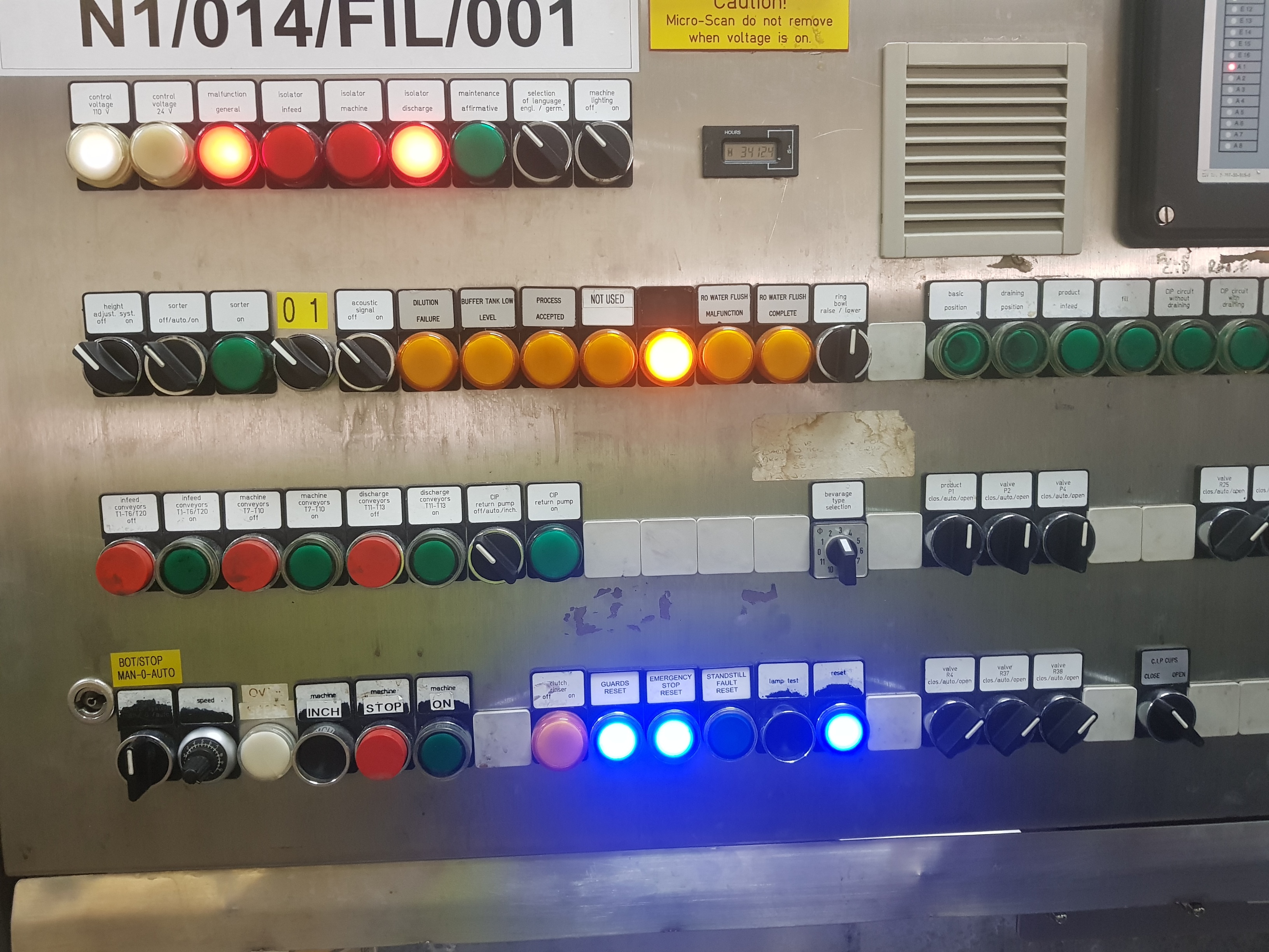 Krones K326-555 Filler / Capper