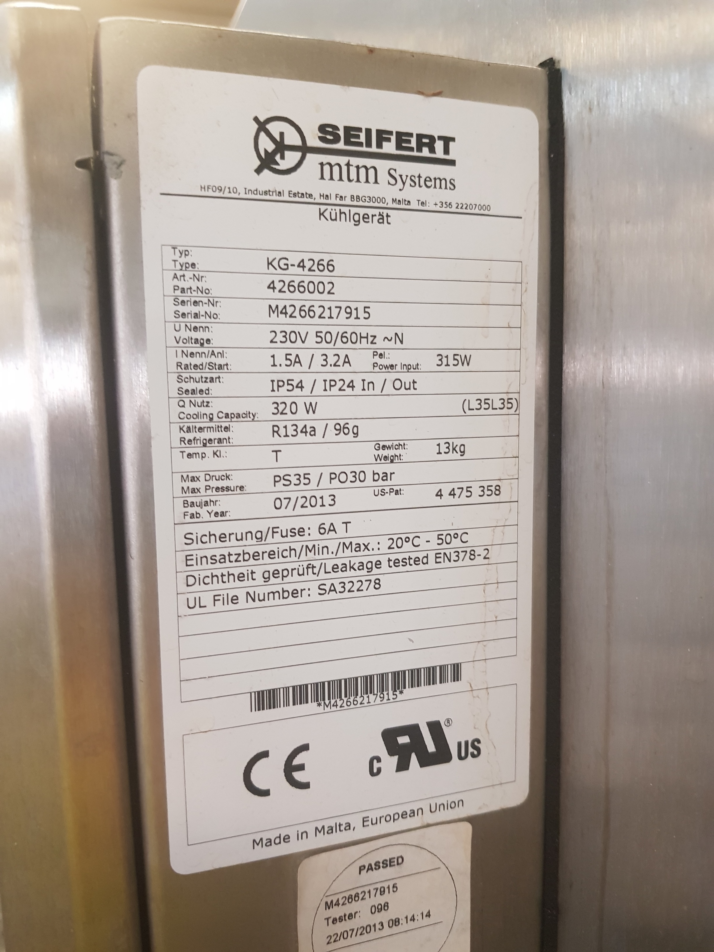 Krones Checkmat EM Inspection System