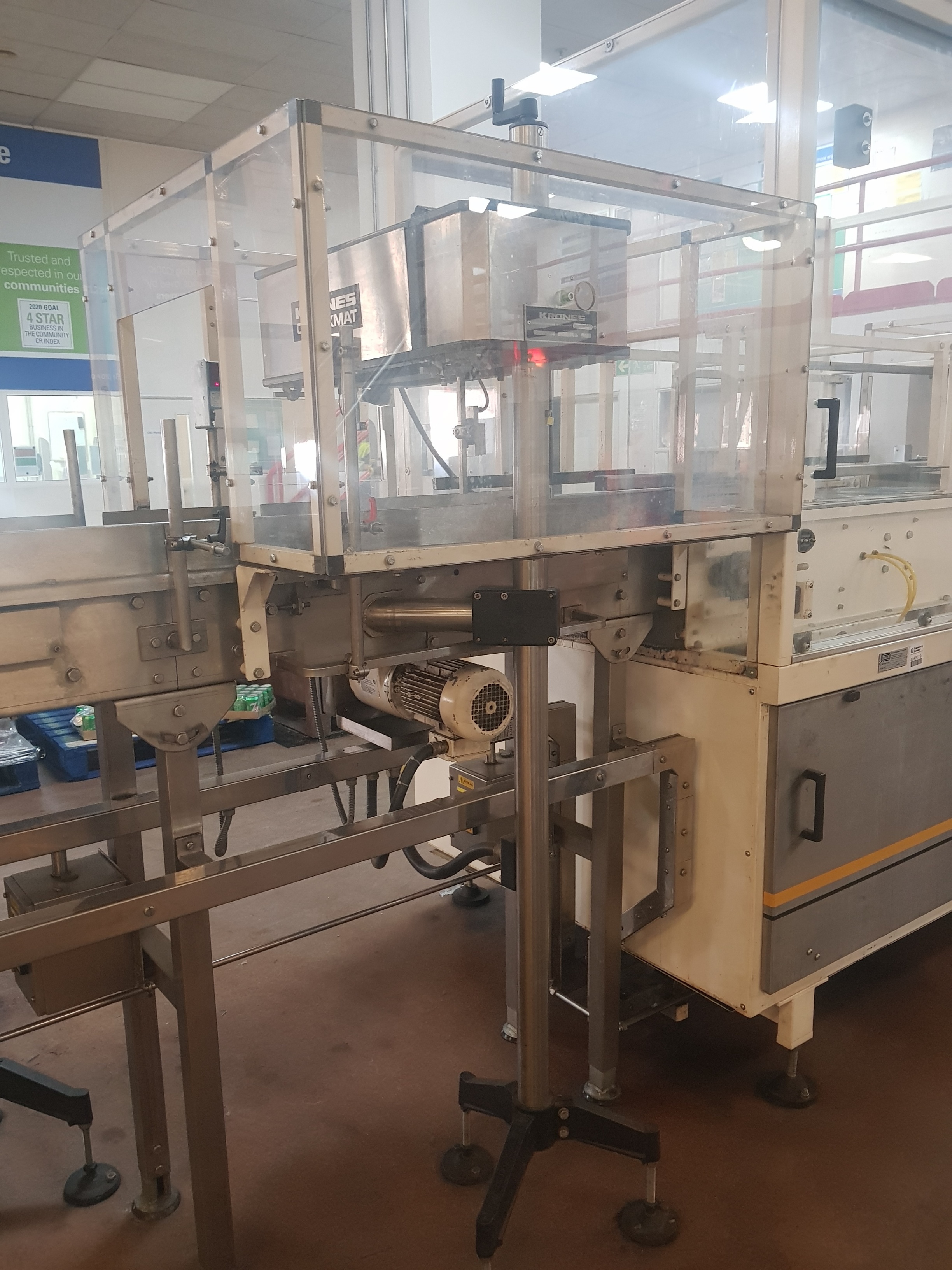 PET bottle blow moulding, filling and packing line (Line 14), Comprising lots 127 to 141