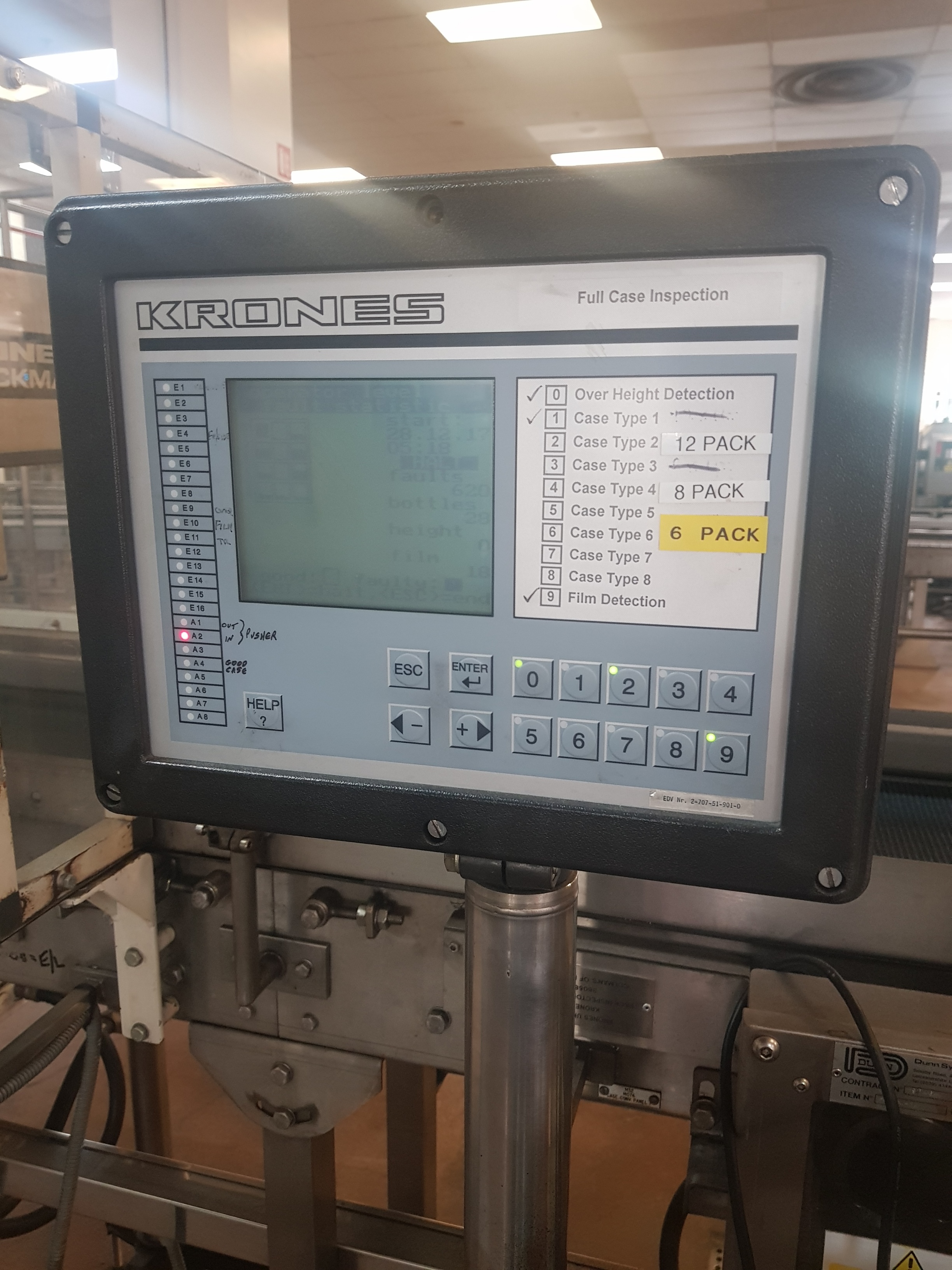 Krones Checkmat VK Inspection System