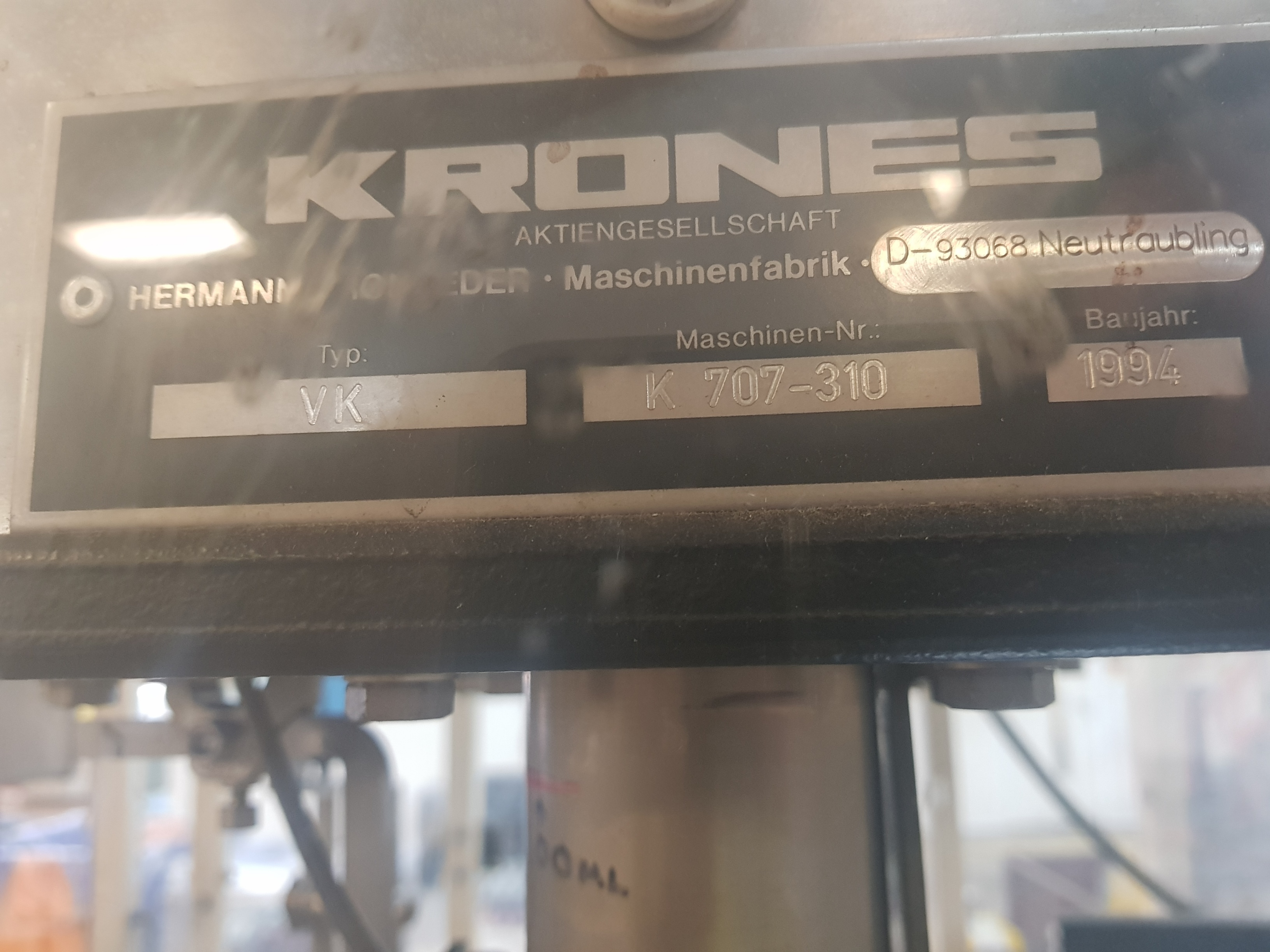 Krones Checkmat VK Inspection System