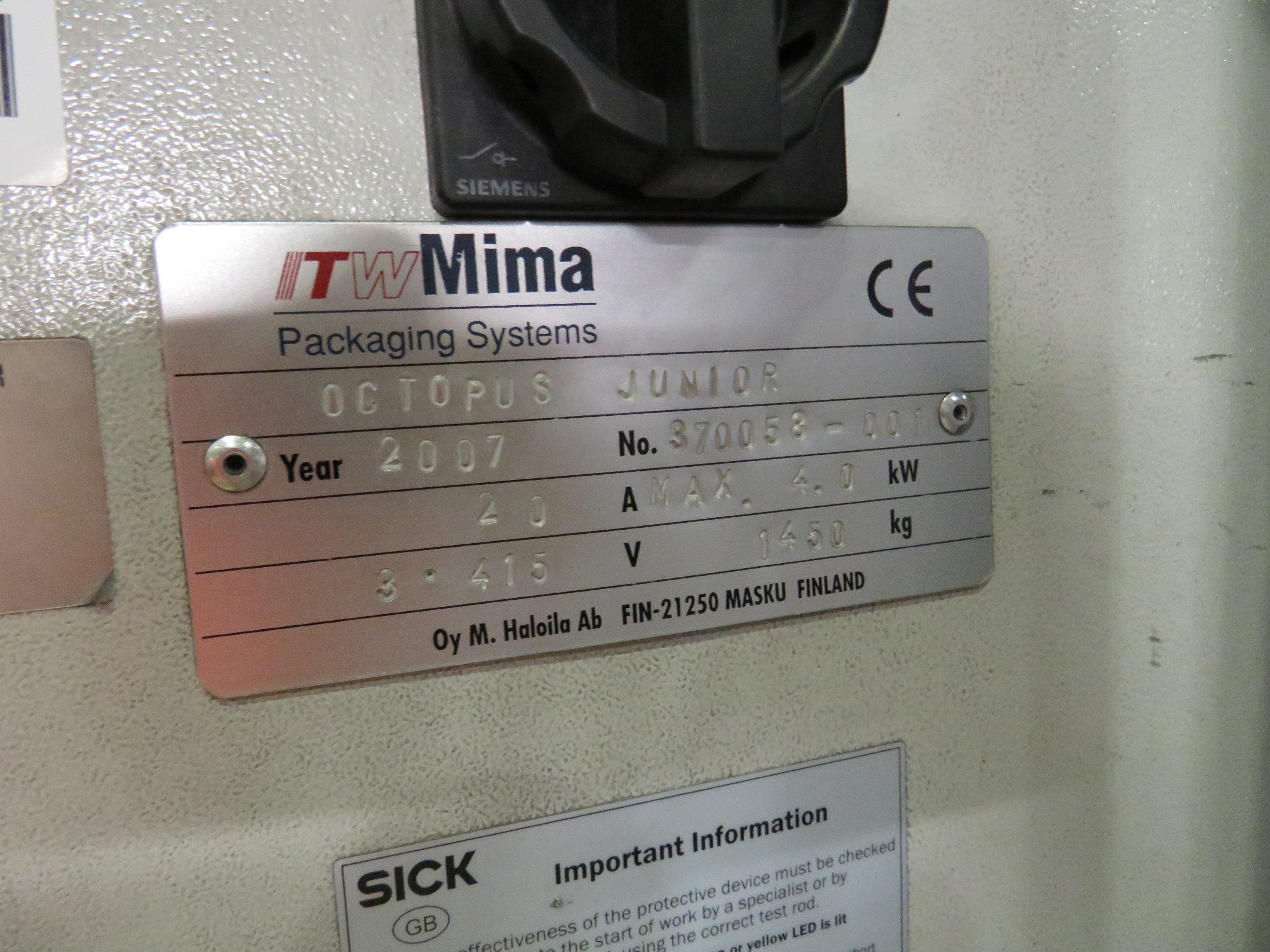 Mima Junior Octopus Rotary Stretch Wrapper