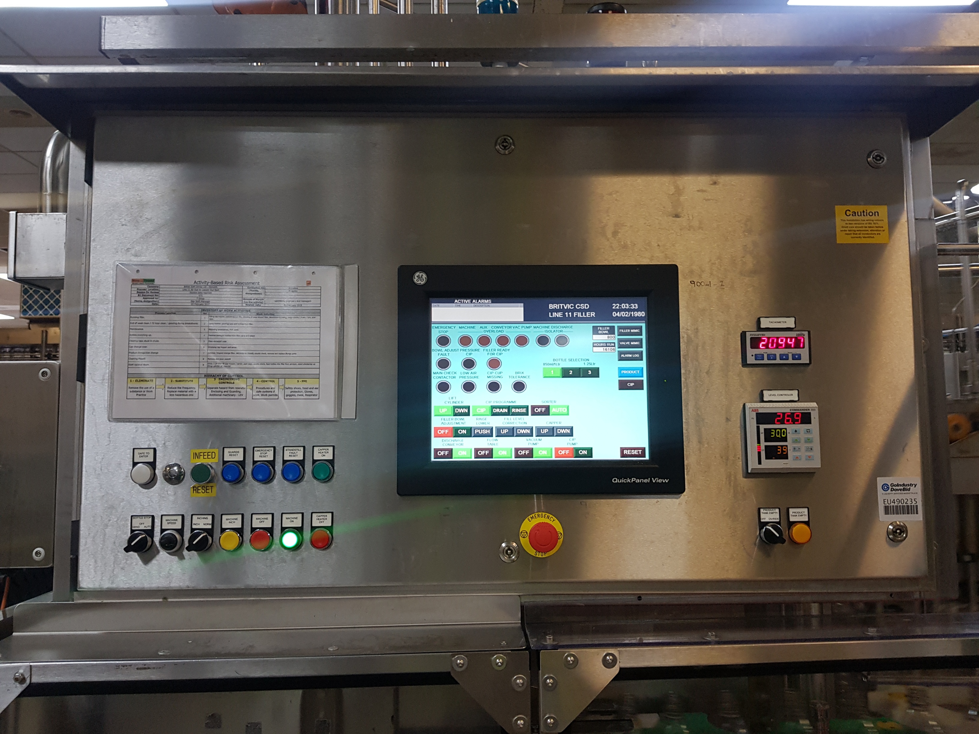 Krones Filler / Capper