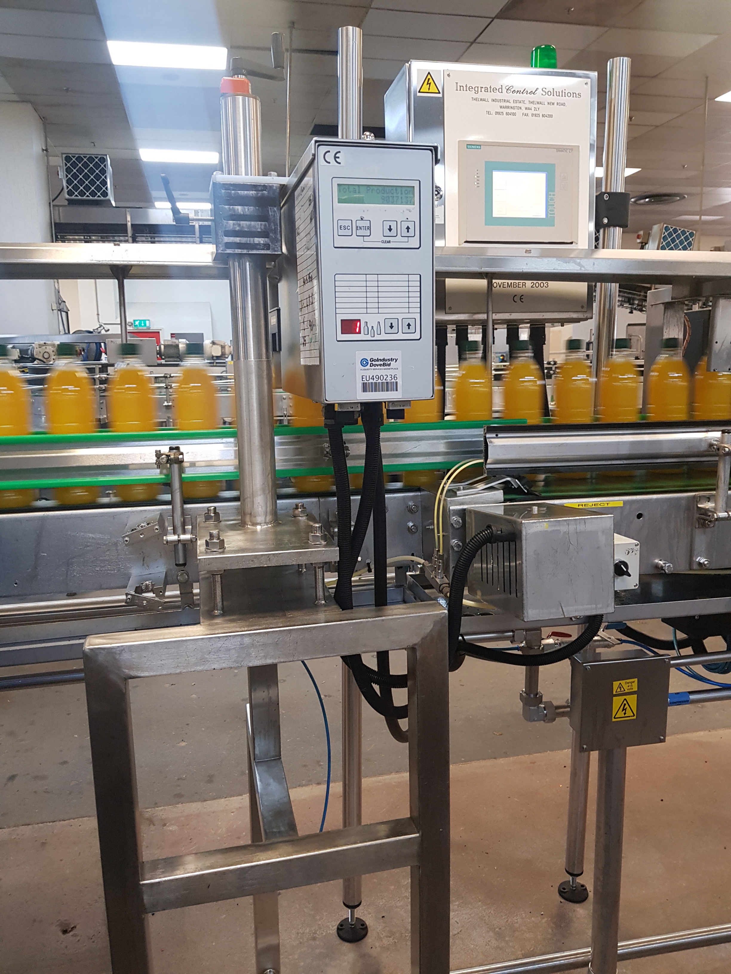 Intergrated Control Solutions Inspection System