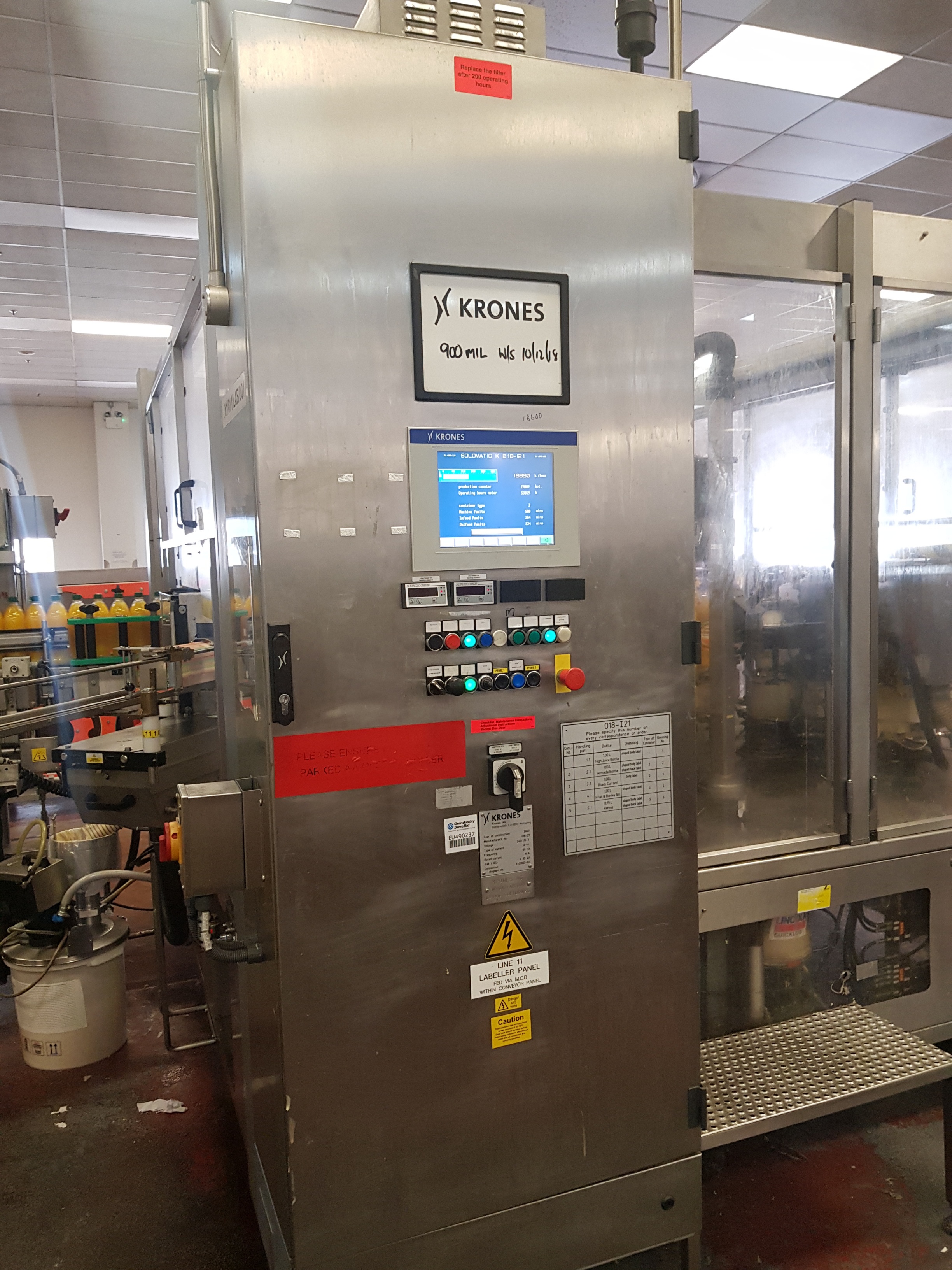 Krones Solomatic Twin Labeller