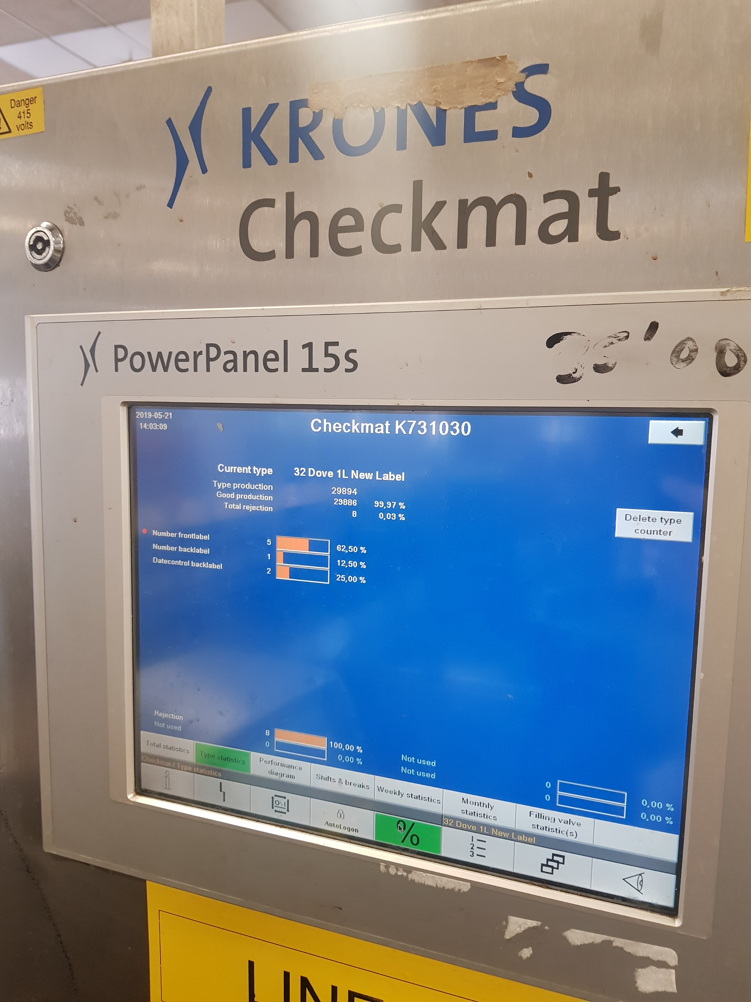 Krones Checkmat EM Inspection System