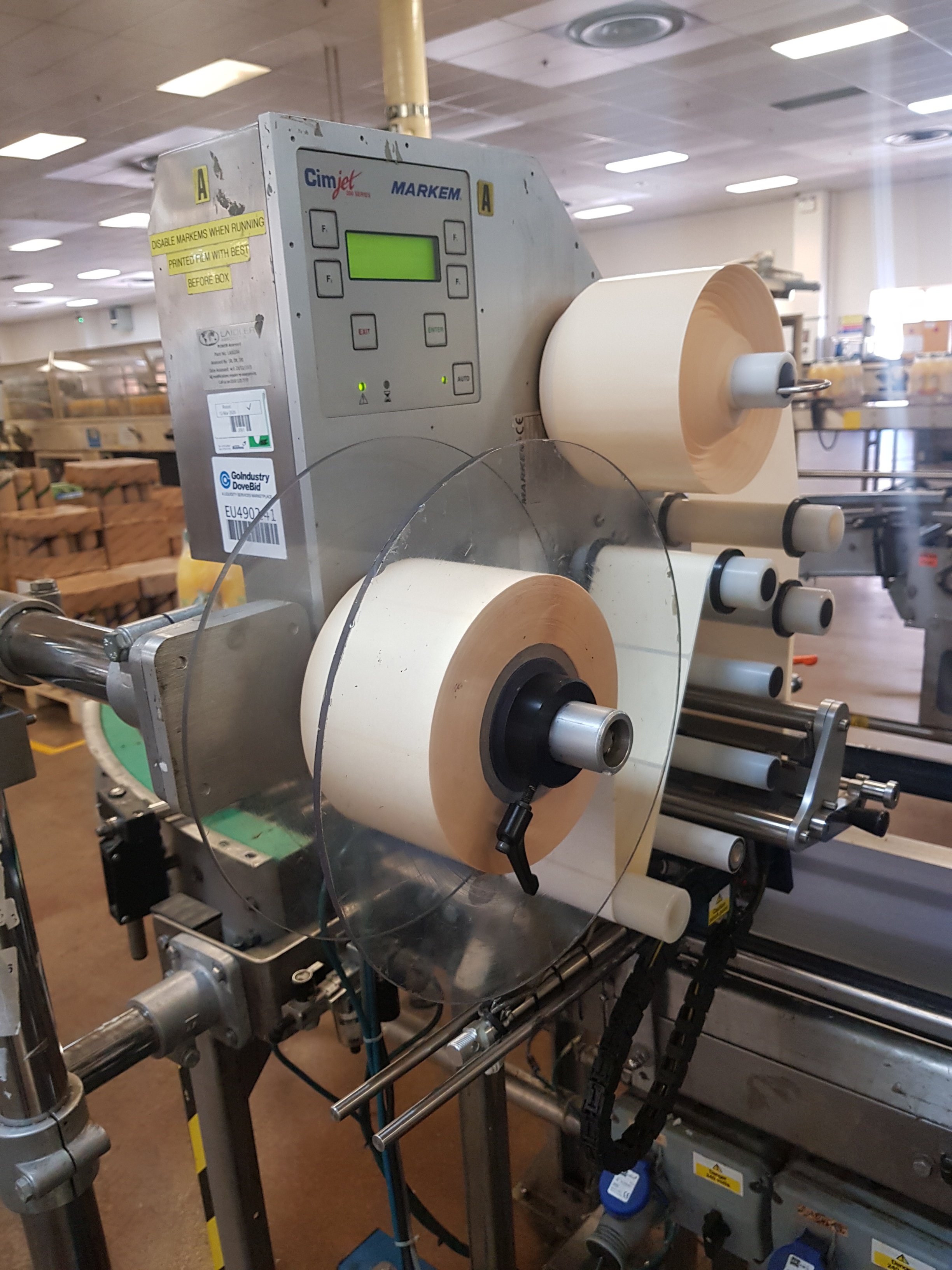 Markem Cimjet Series 300 Labeller