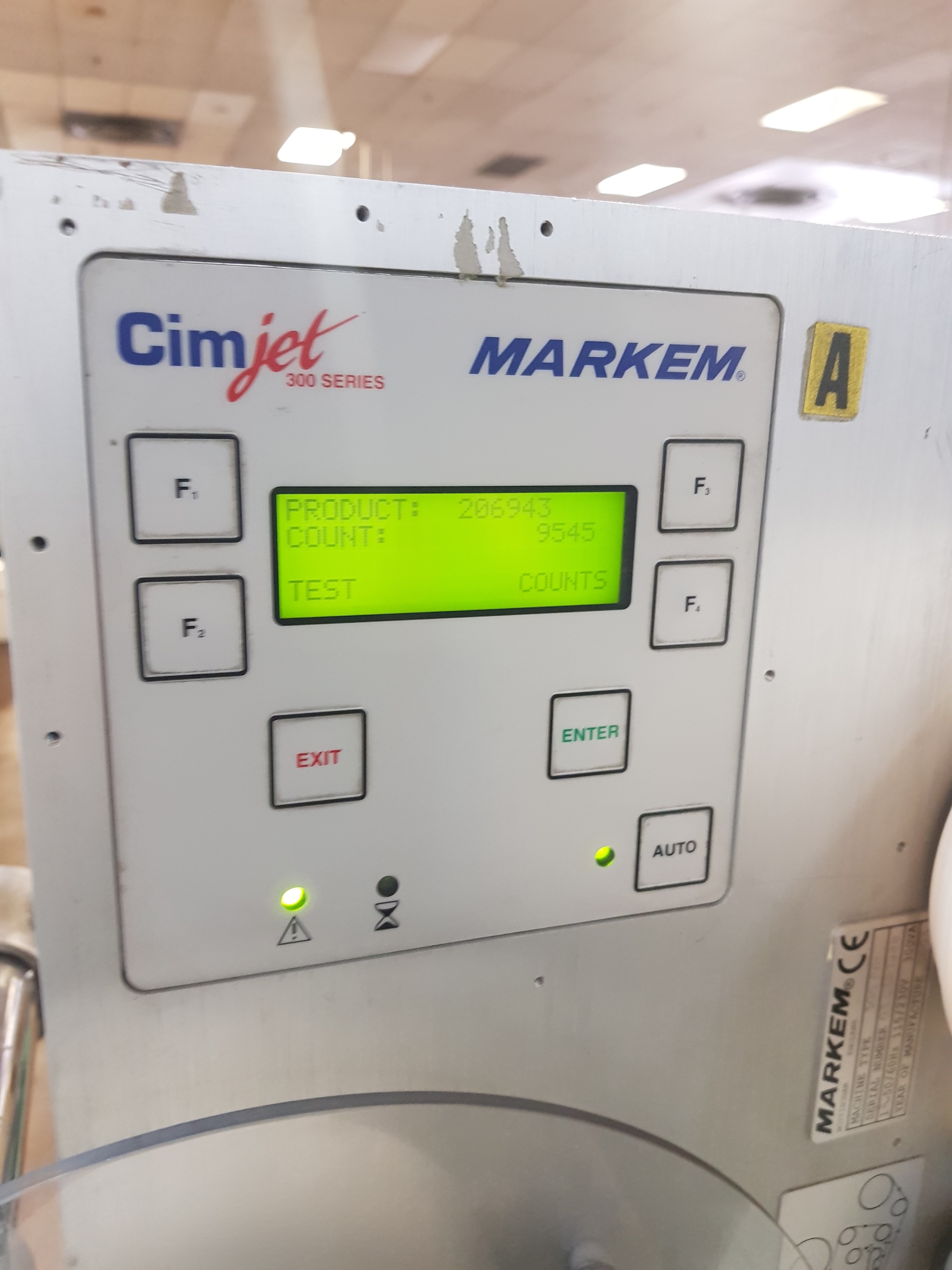 Markem Cimjet Series 300 Labeller