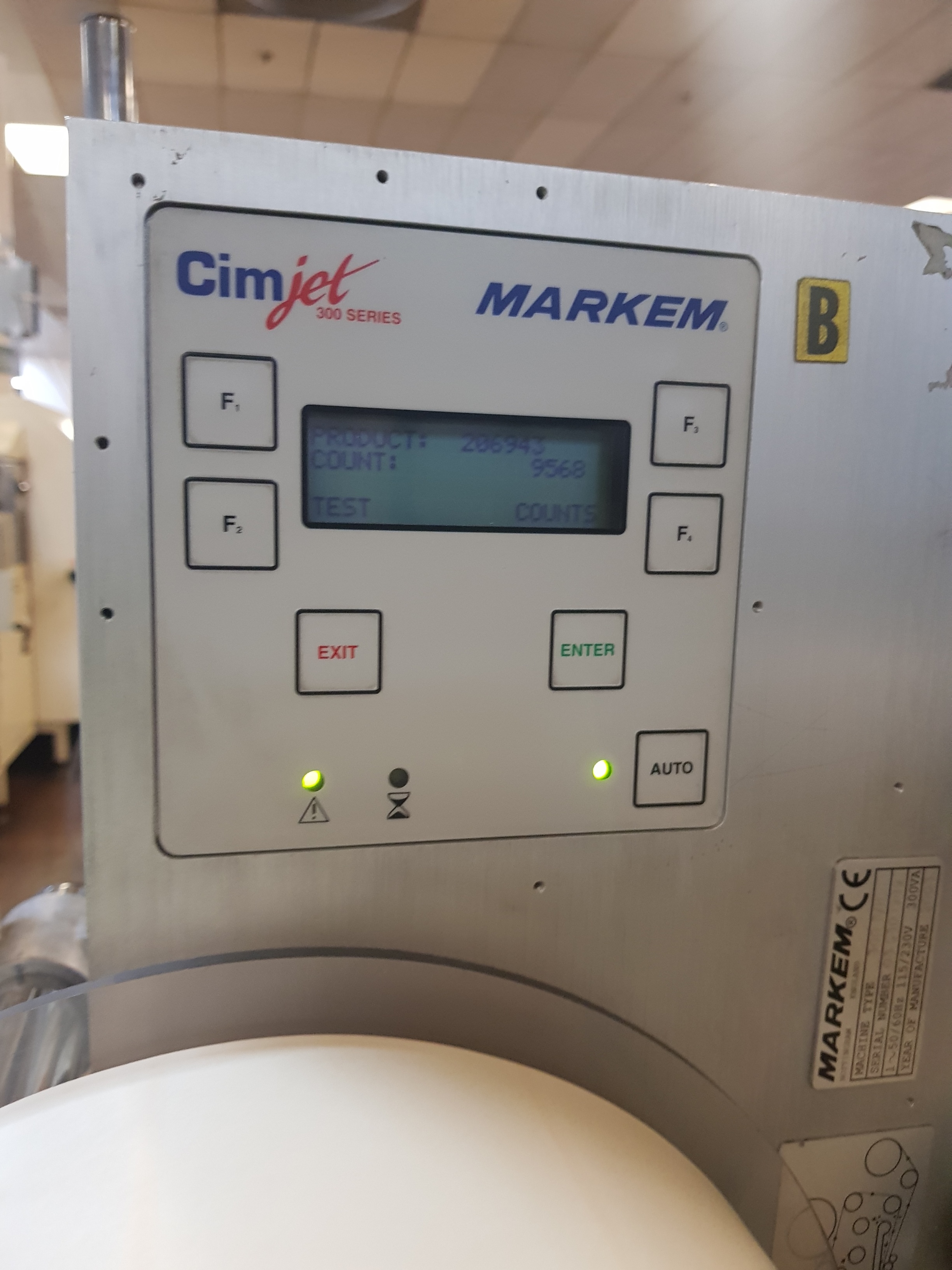 Markem Cimjet Series 300 Labeller