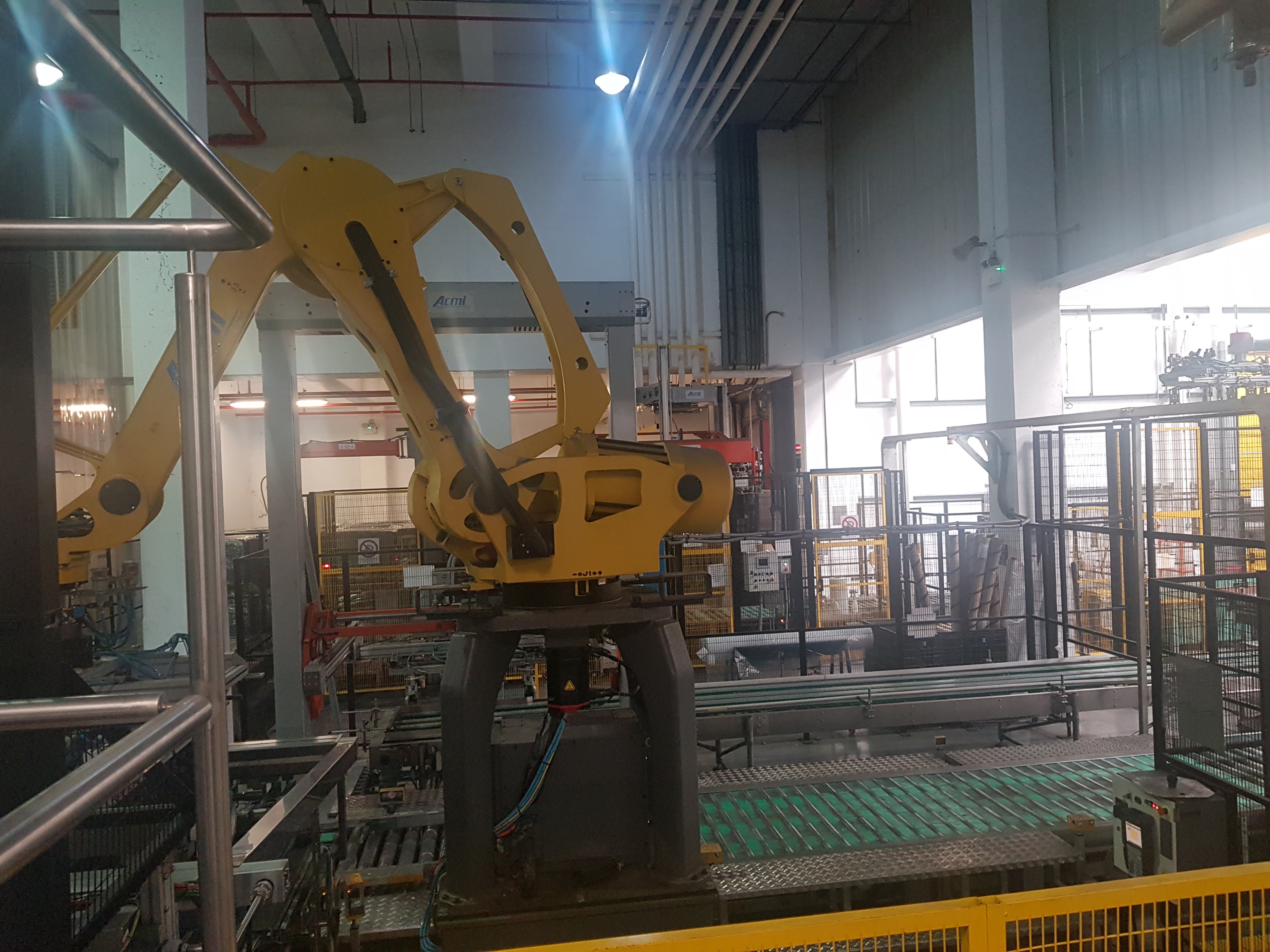 ACMI Palletising / Wrapper System